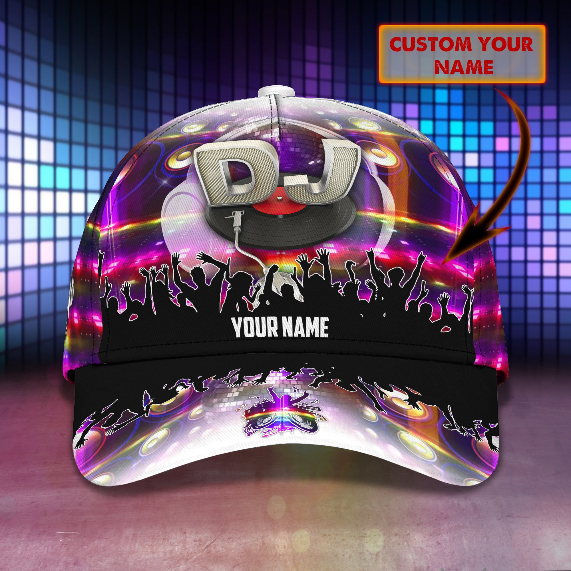 Dj X1 - Personalized Name Cap