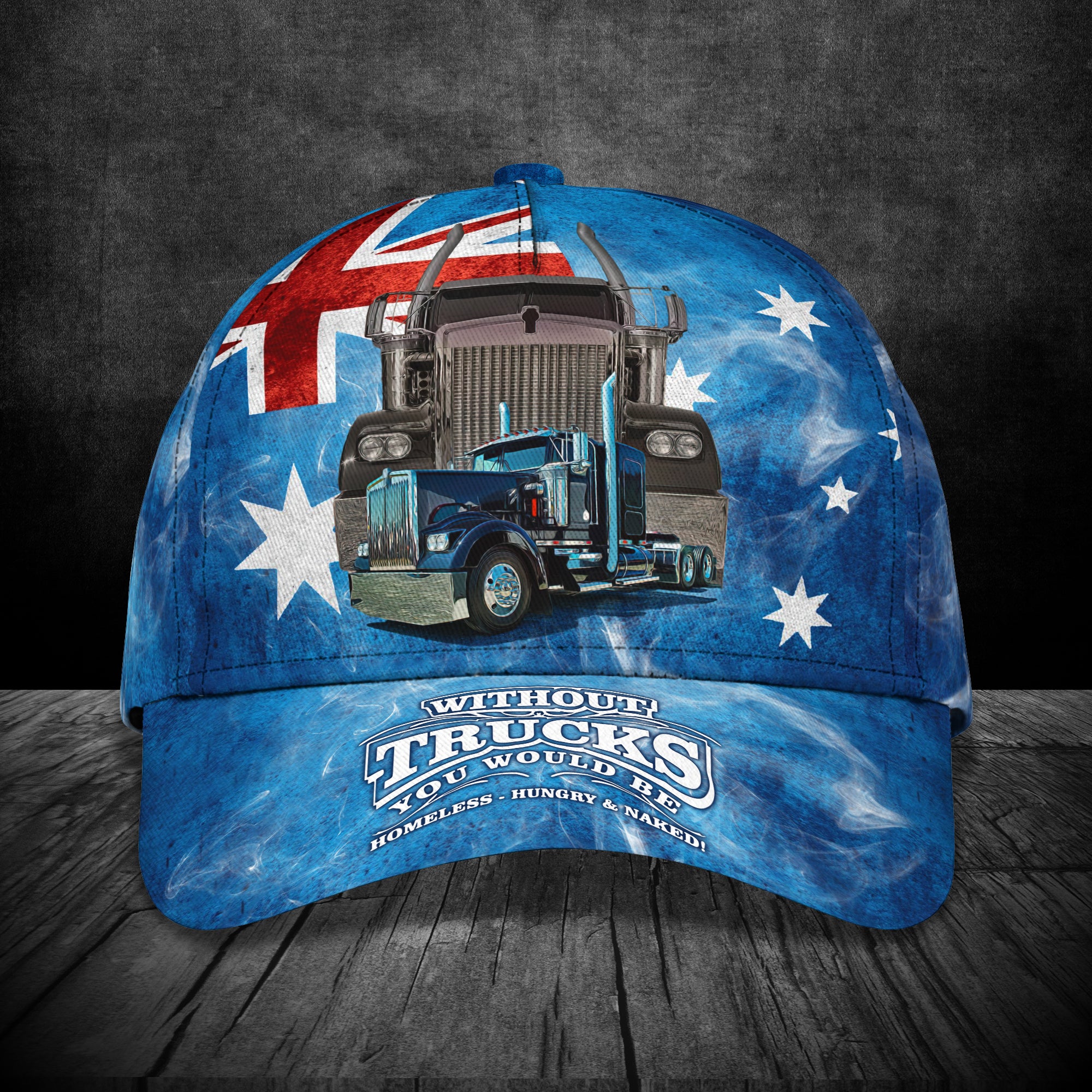 Trucker Aus - Personalized Name Cap- Nsd99