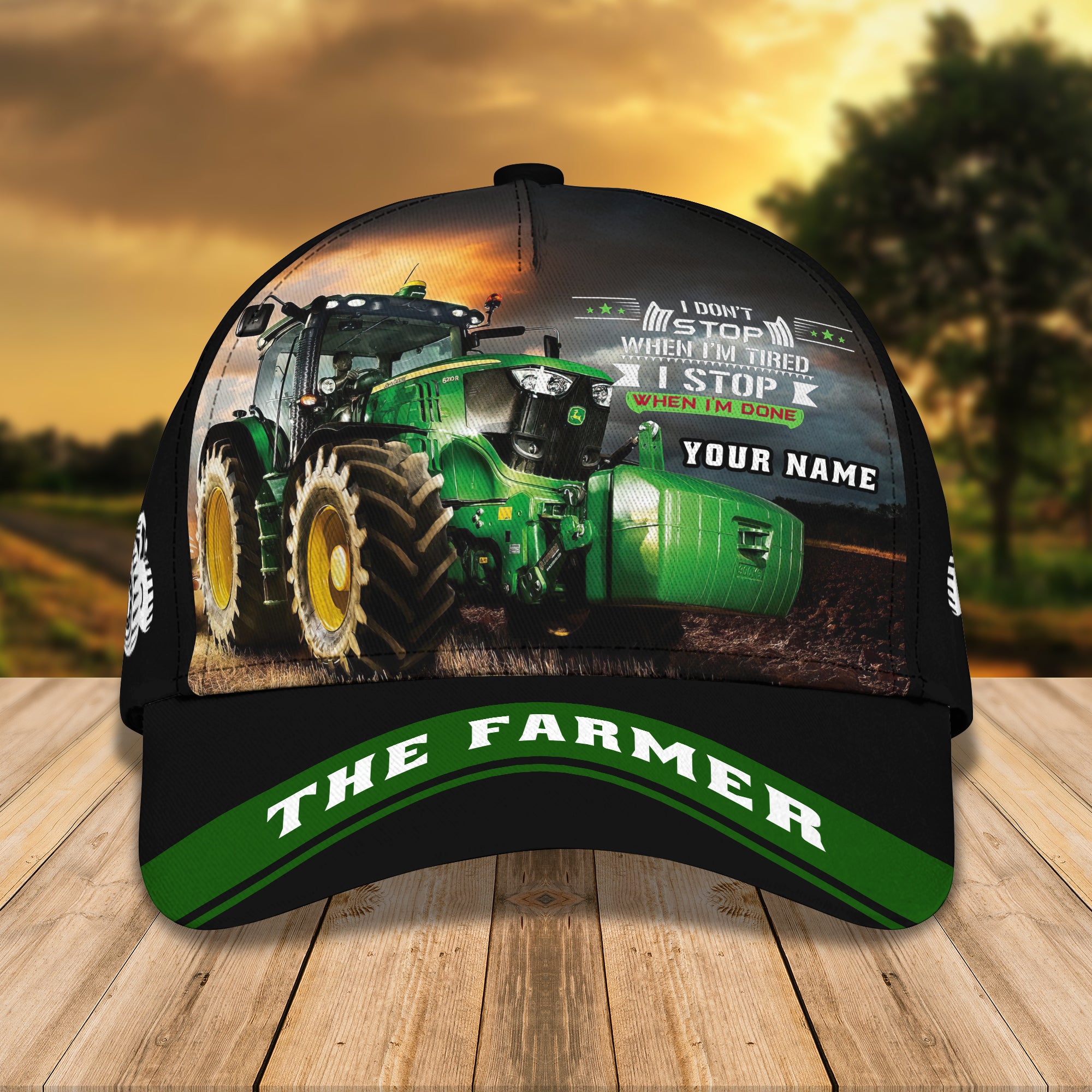The Farmer - Personalized Name Cap 23 - Tad