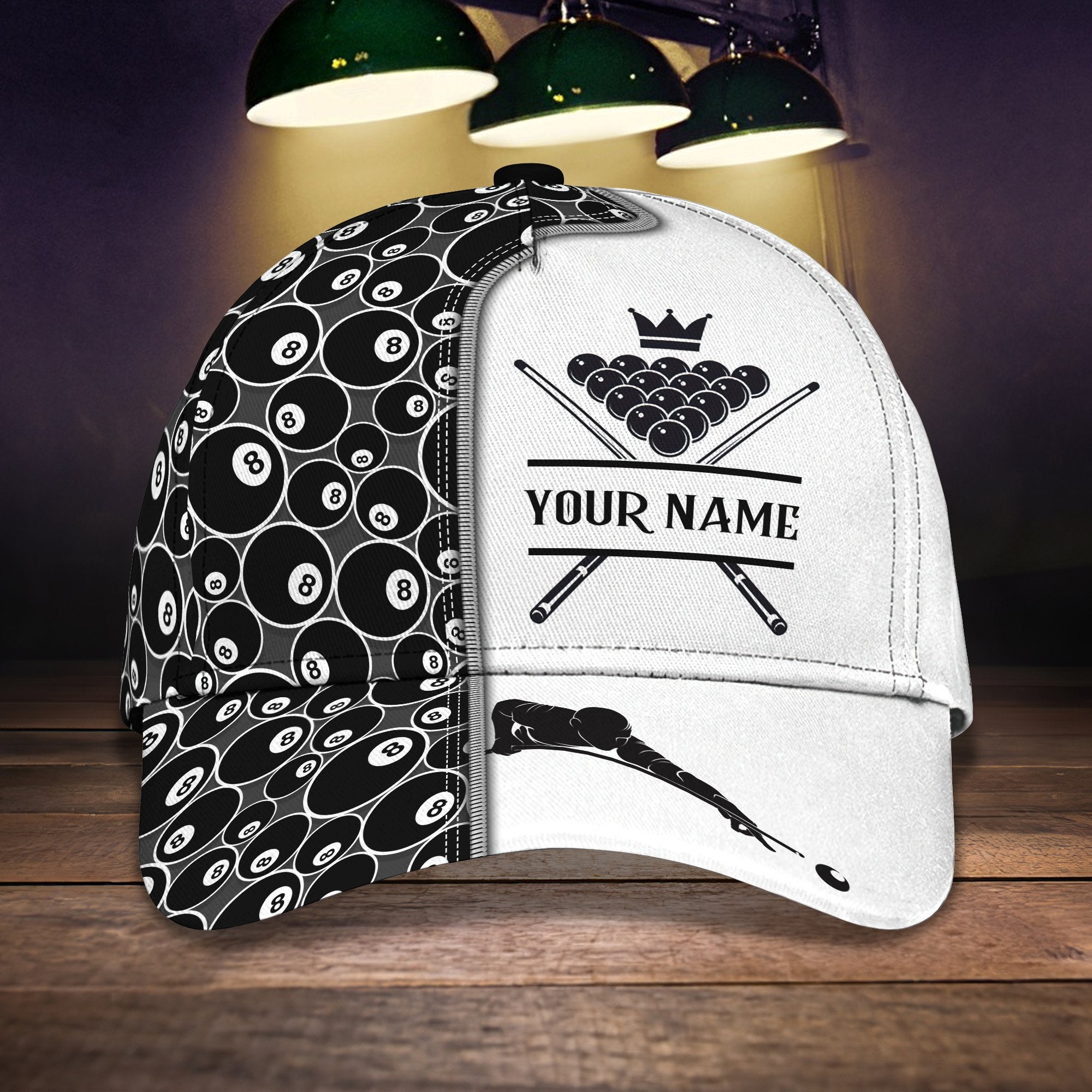 Billiard - Personalized Name Cap 01 - QB95