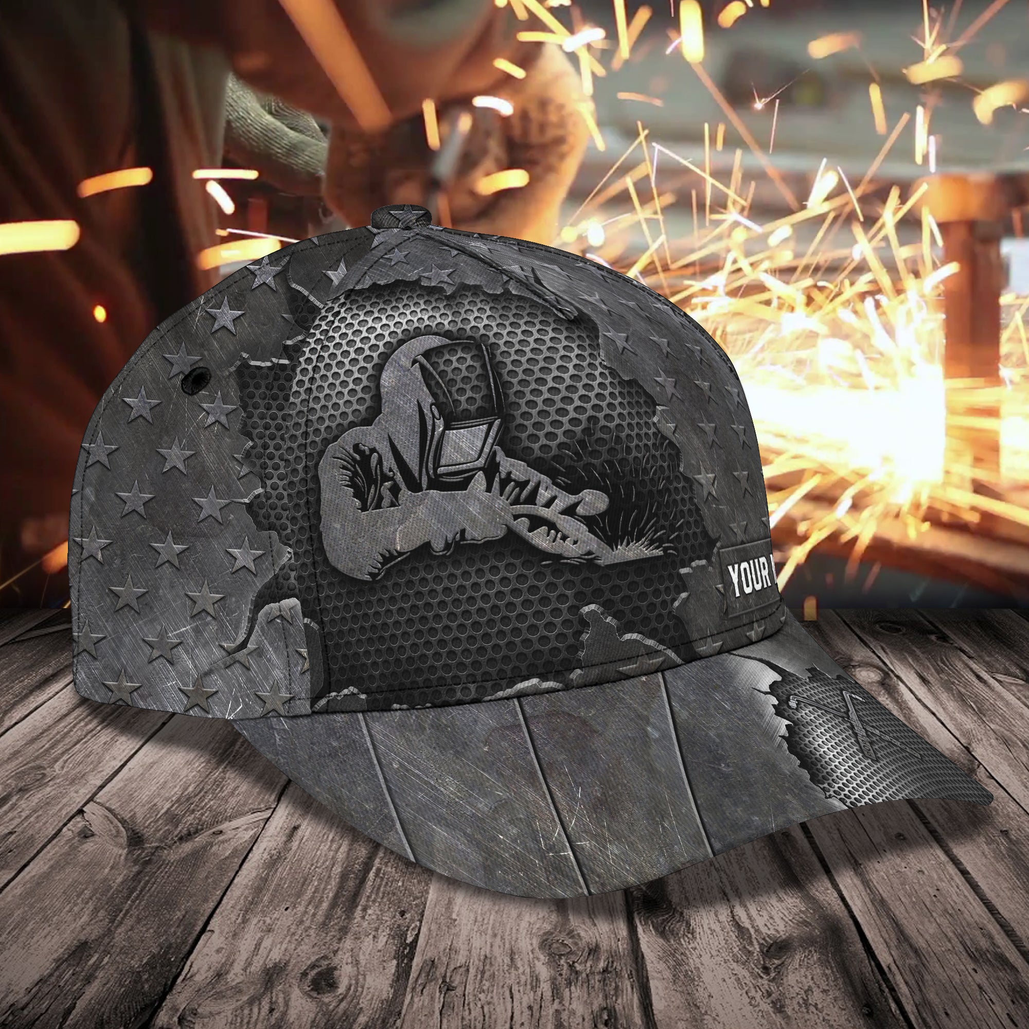 Welder 2 - Personalized Name Cap - Nmd 41