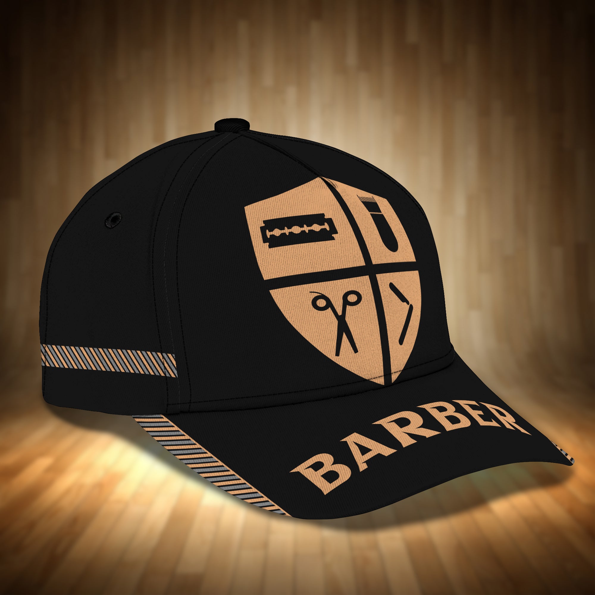 Barber shop 3D Cap 02 RinC98