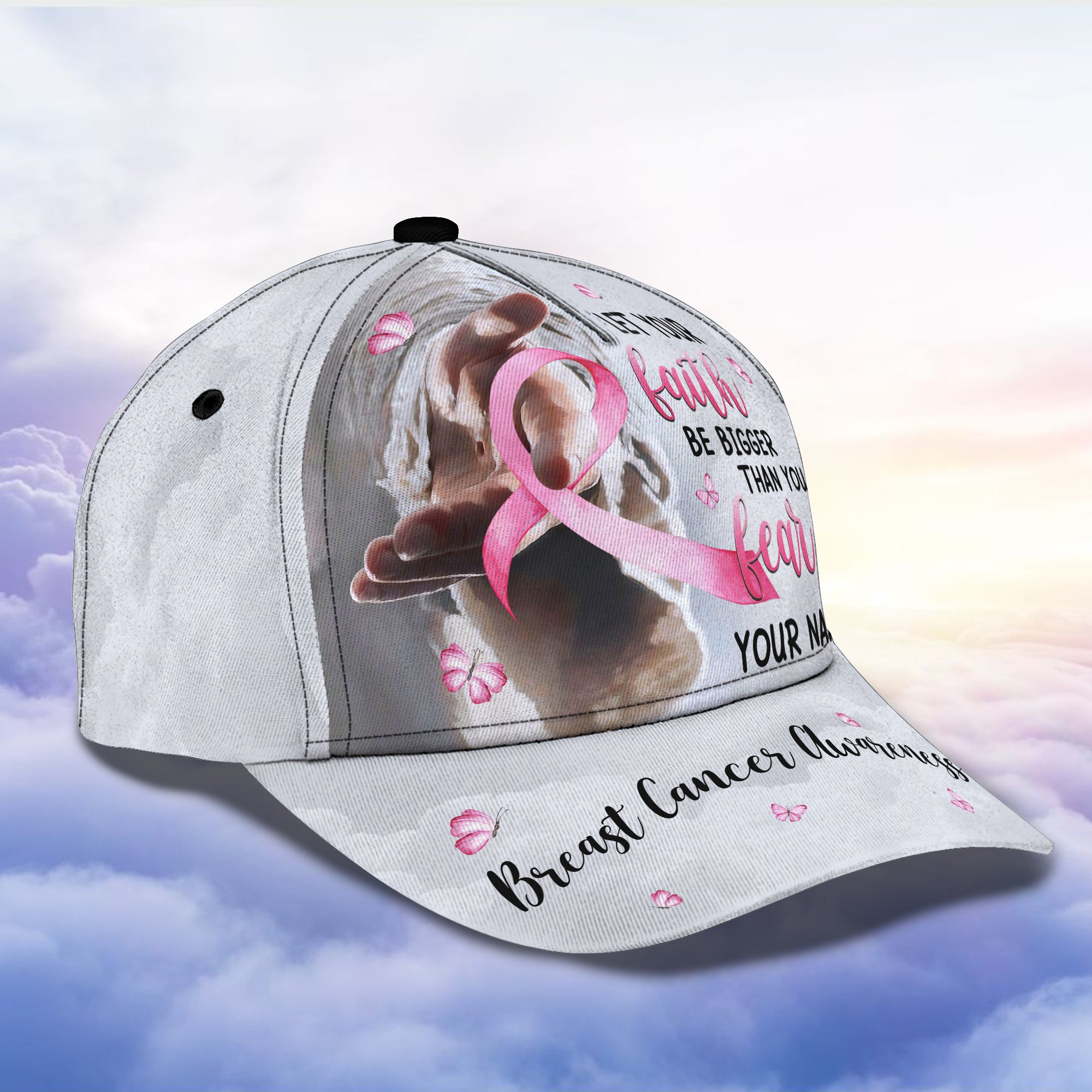 Breast Cancer - Personalized Name Cap - Co98