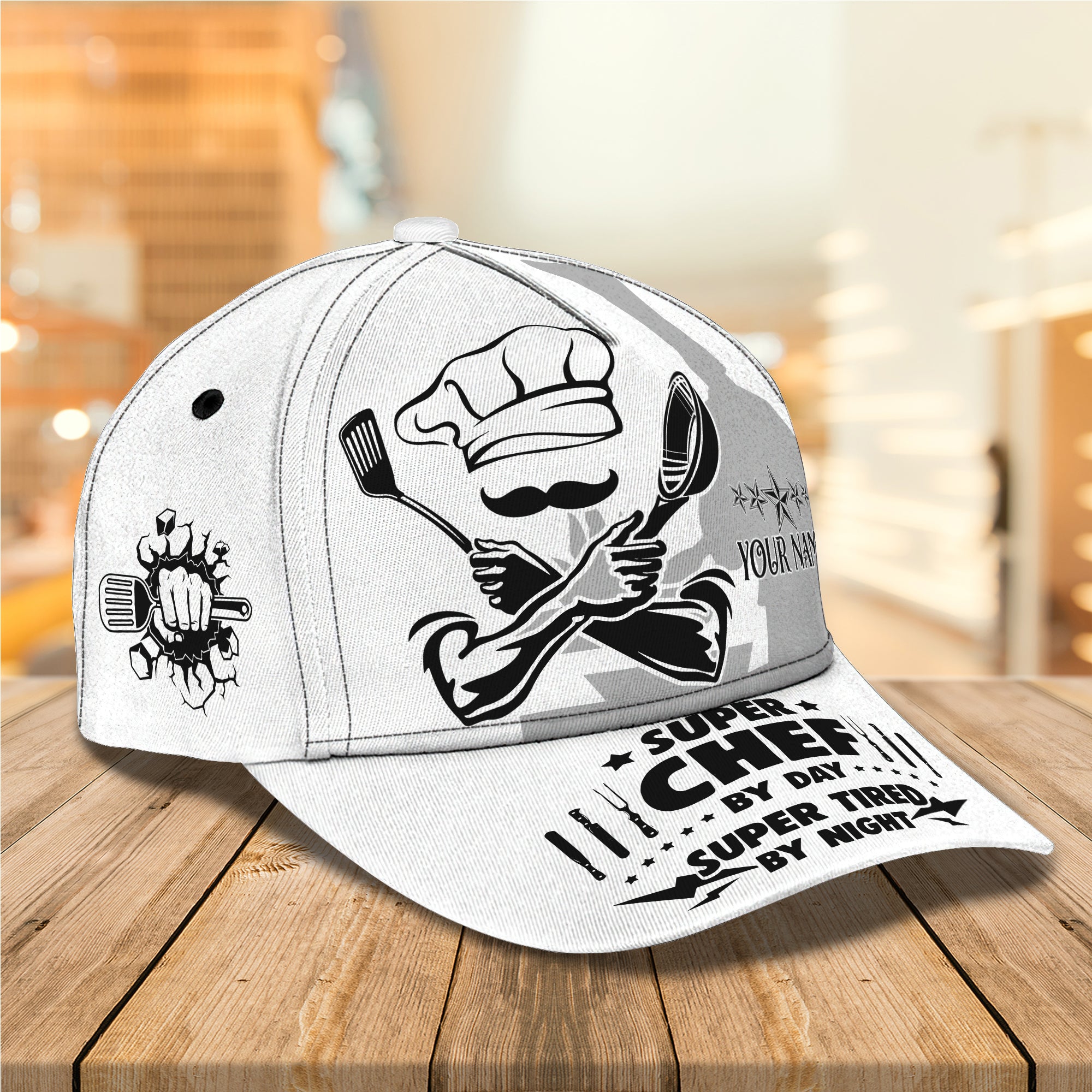 CHEF - Personalized Name Cap 17 - RINC98