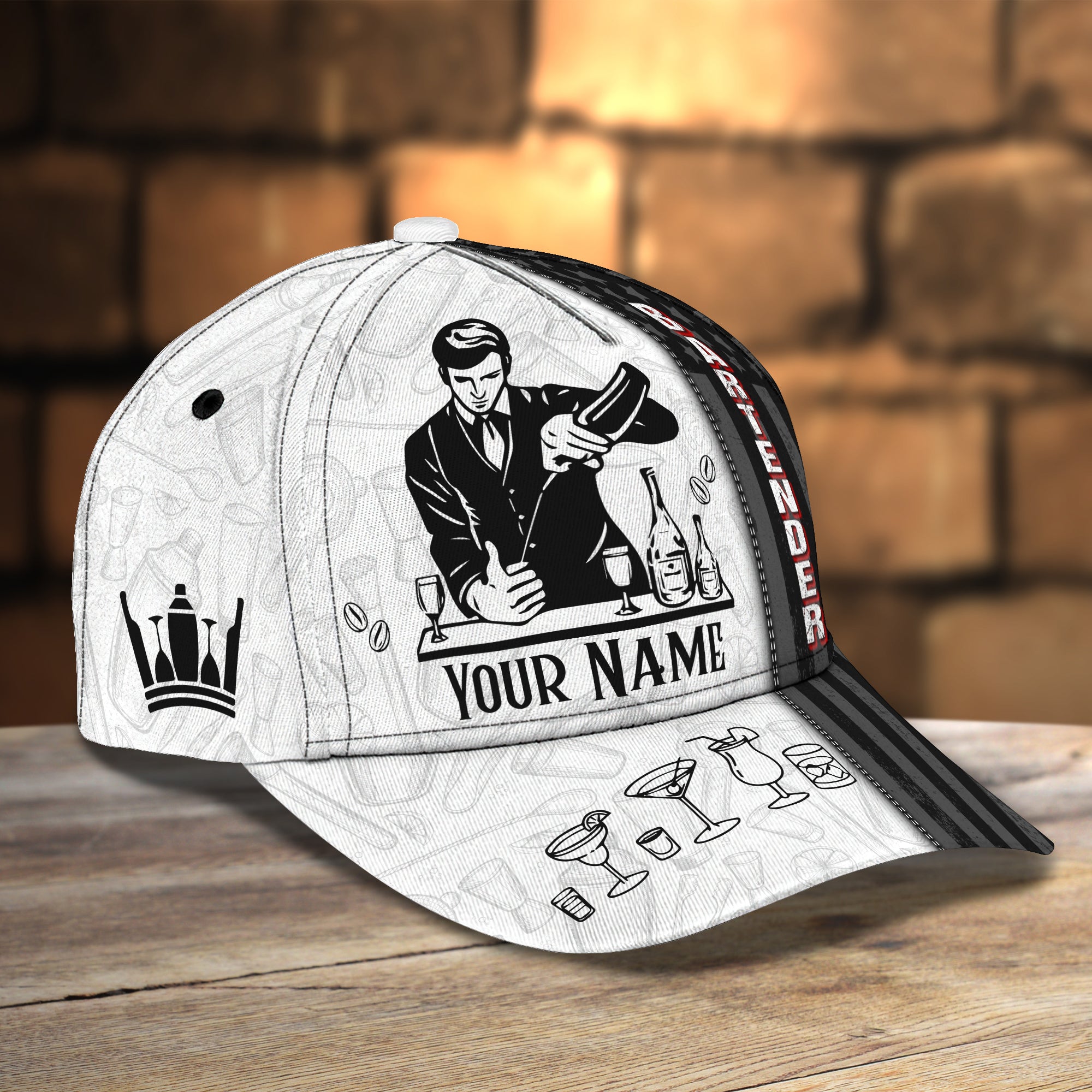 ATM2K - Personalized Name Cap - Batender001