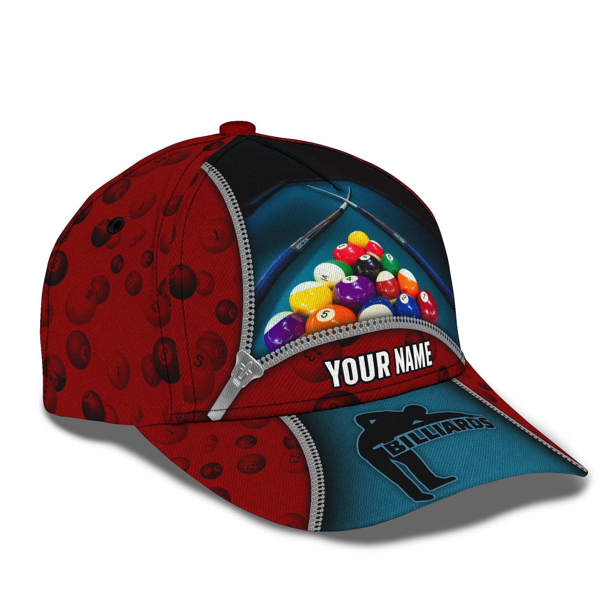 Billiard - Personalized Name Cap - QB95 - 836