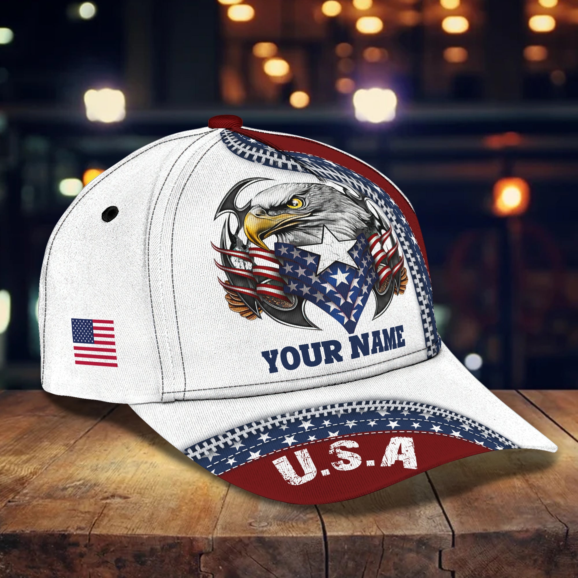 Eagle - Personalized Name Cap 121 - TD96