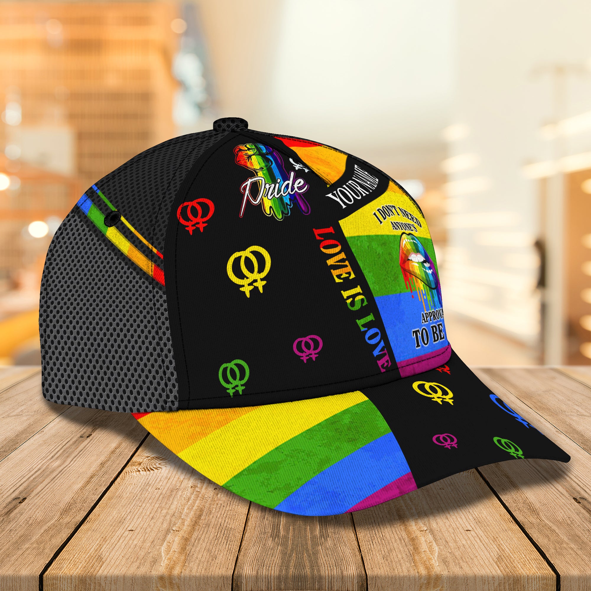 LGBT - Personalized Name Cap 01