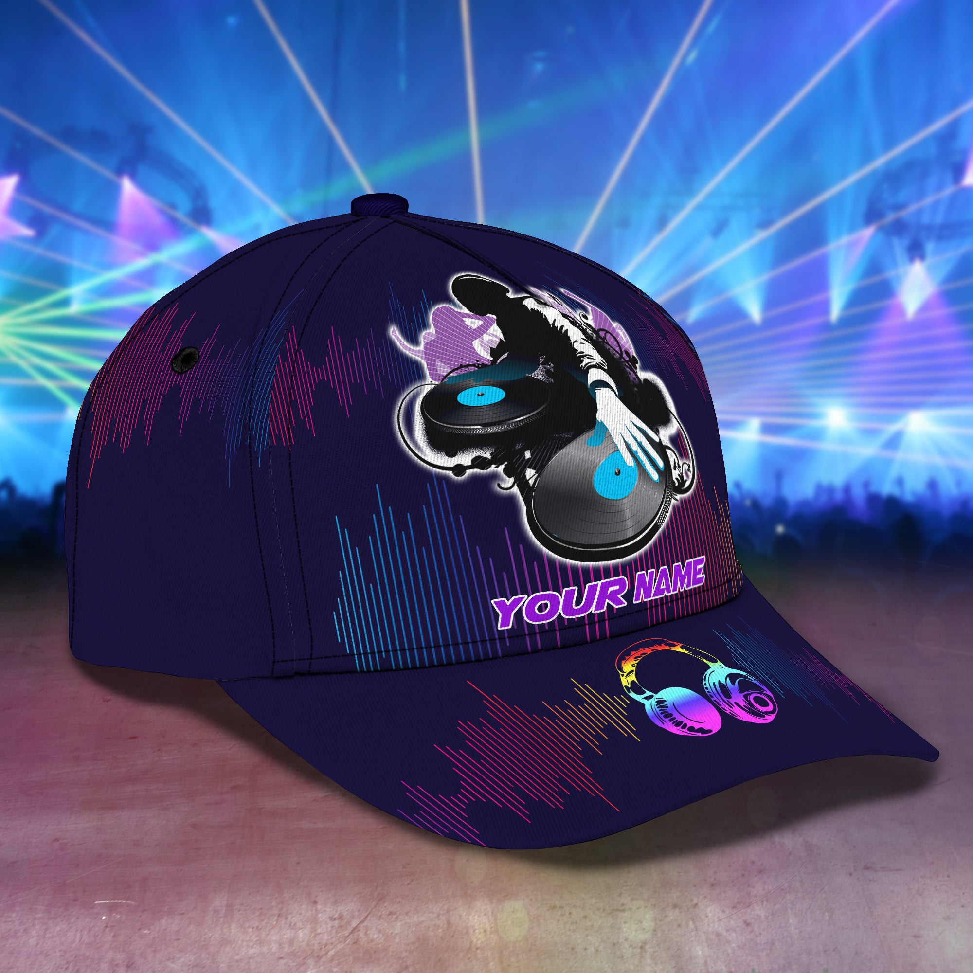 Dj X2 - Personalized Name Cap