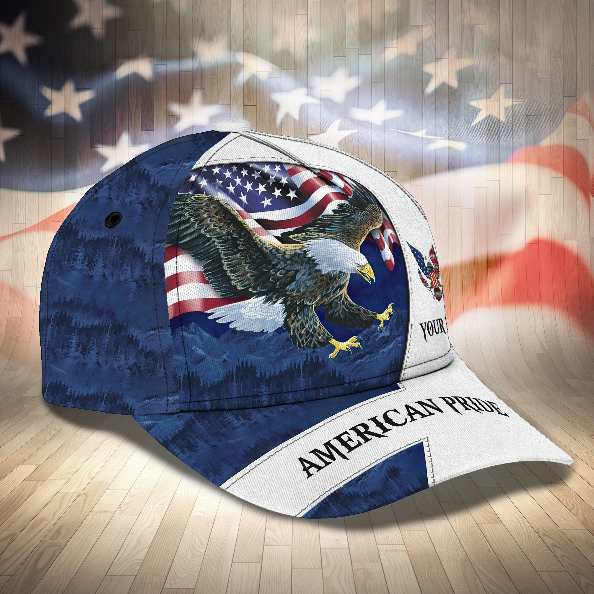 America Pride - Personalized Name Cap - ATM2K