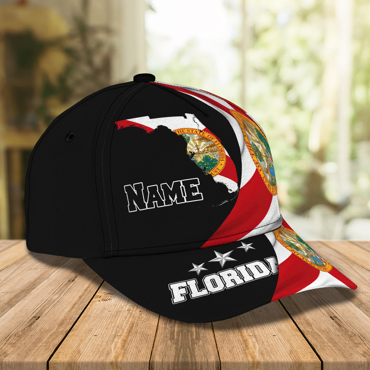 My Florida 4- Personalized Name Cap - Loop- T2k-262
