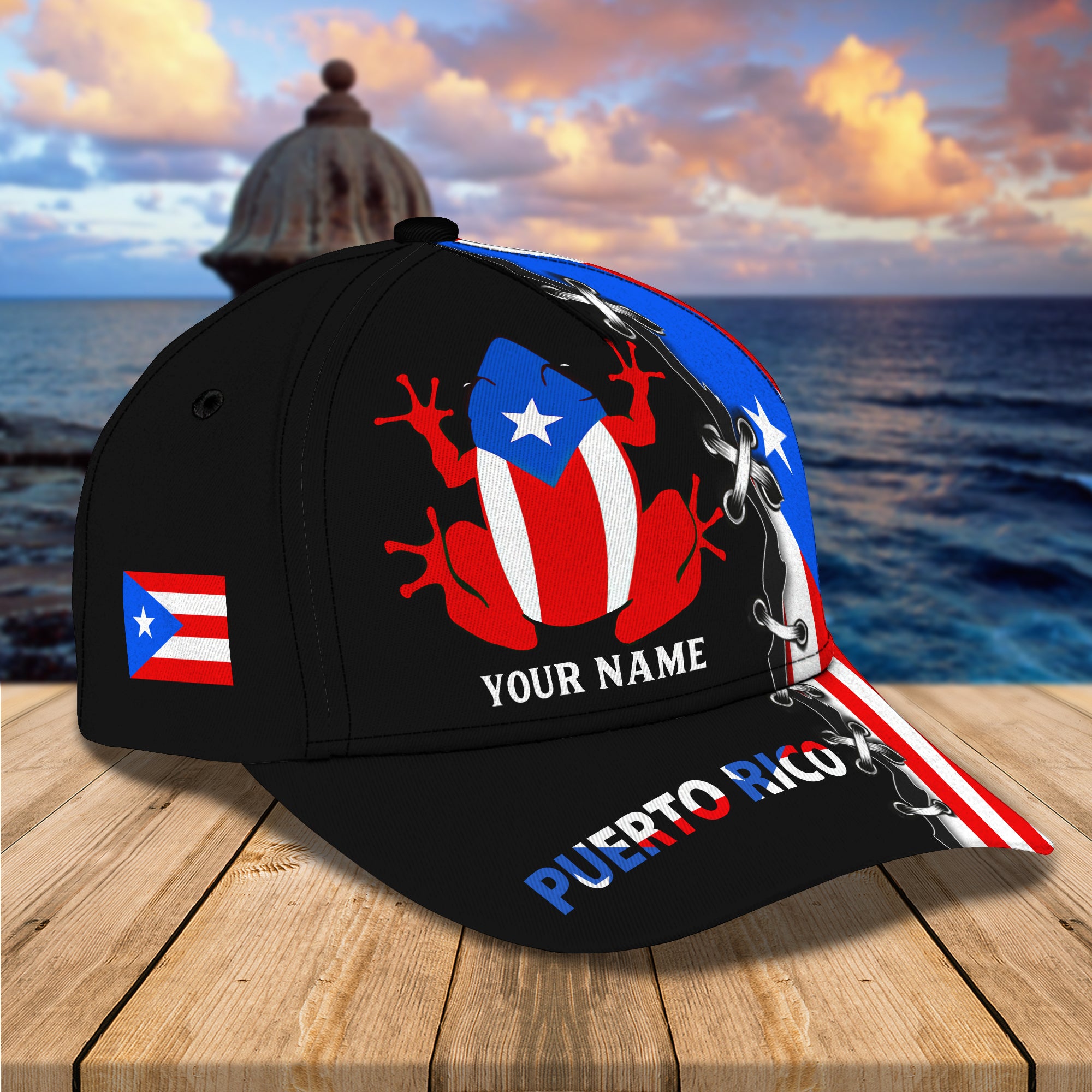 PUERTO RICO - Personalized Name Cap 03 - RINC98