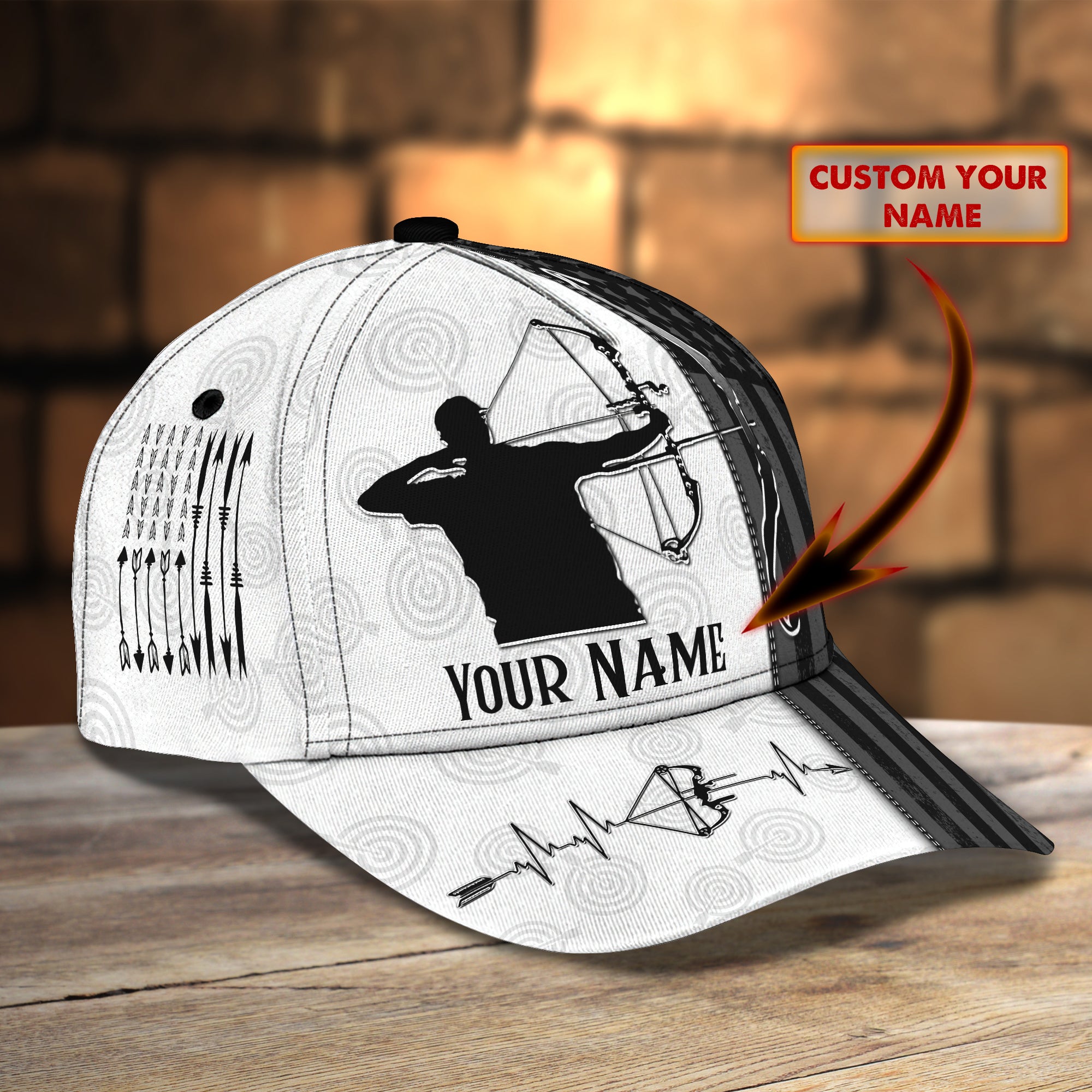 Archery - Personalized Name Cap 01 - Cv98