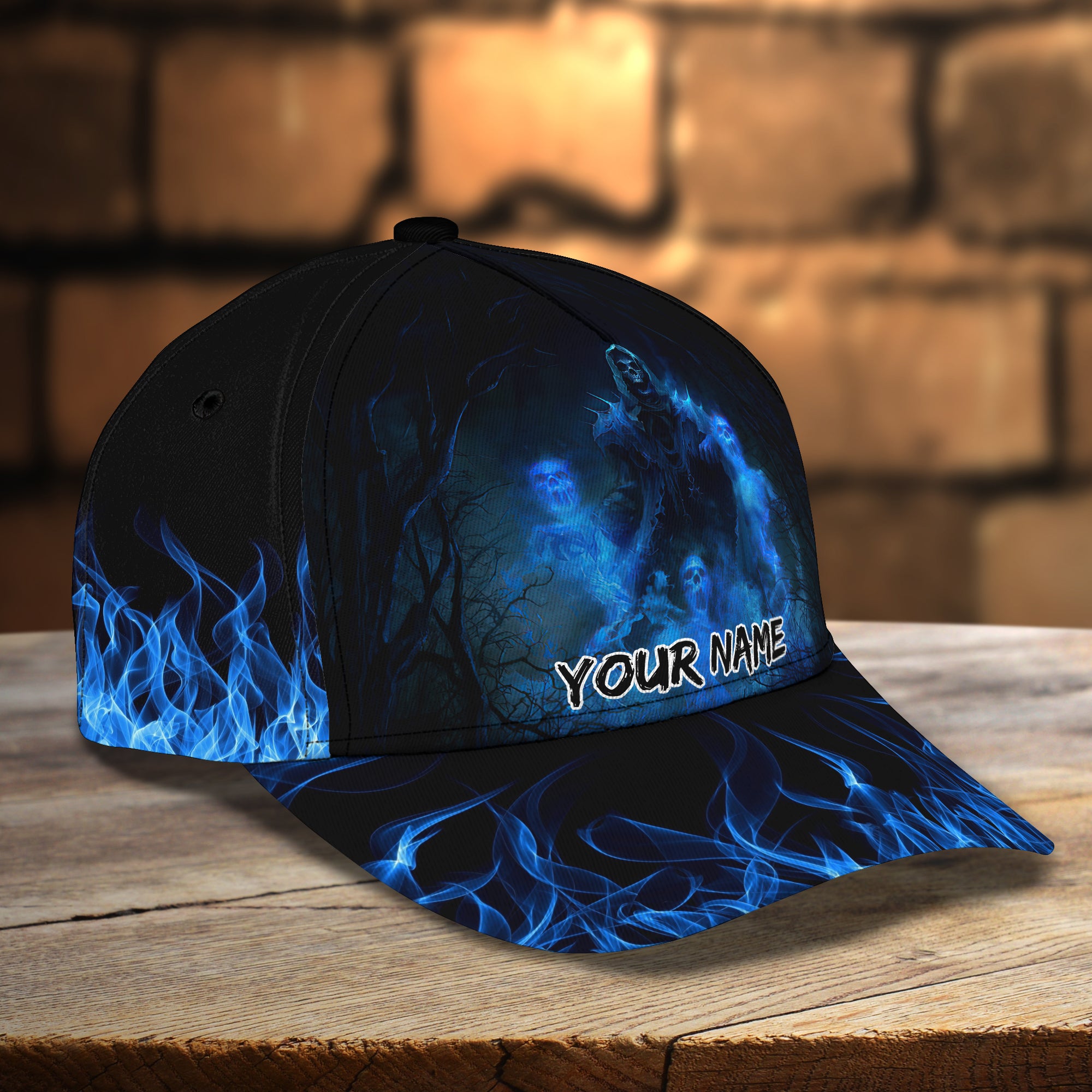 God Of Death - Personalized Name Cap - Urt96