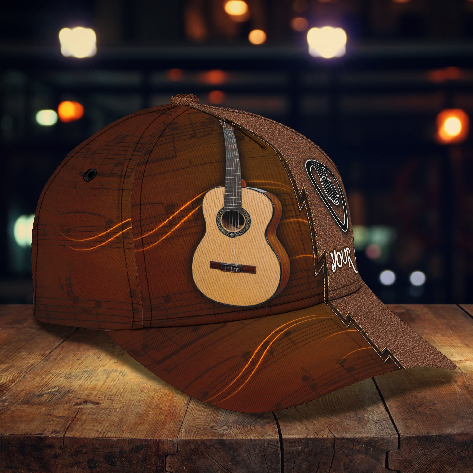 GUITAR - Personalized Name Cap 03 - RINC98