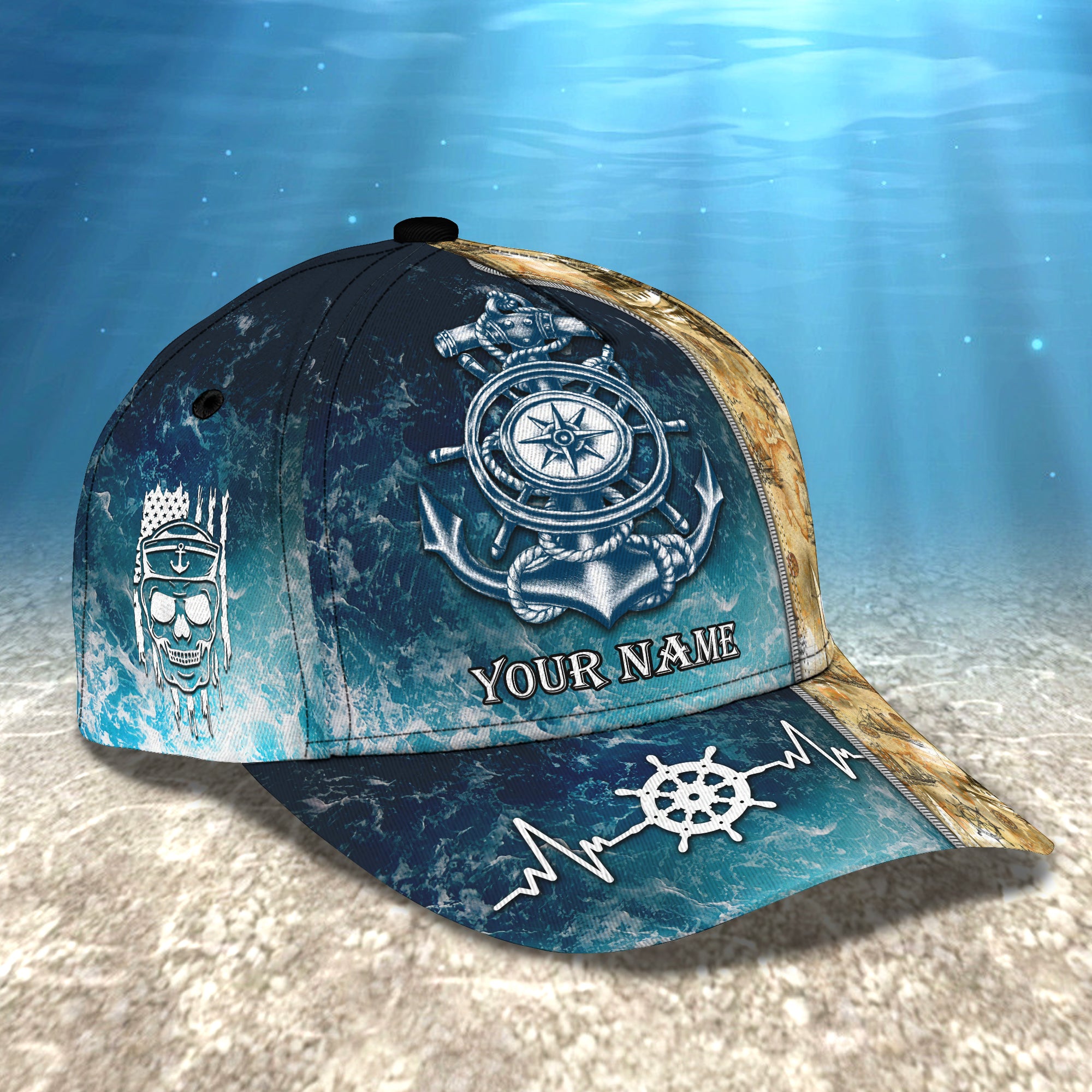 Sailor - Personalized Name Cap - Nsd99
