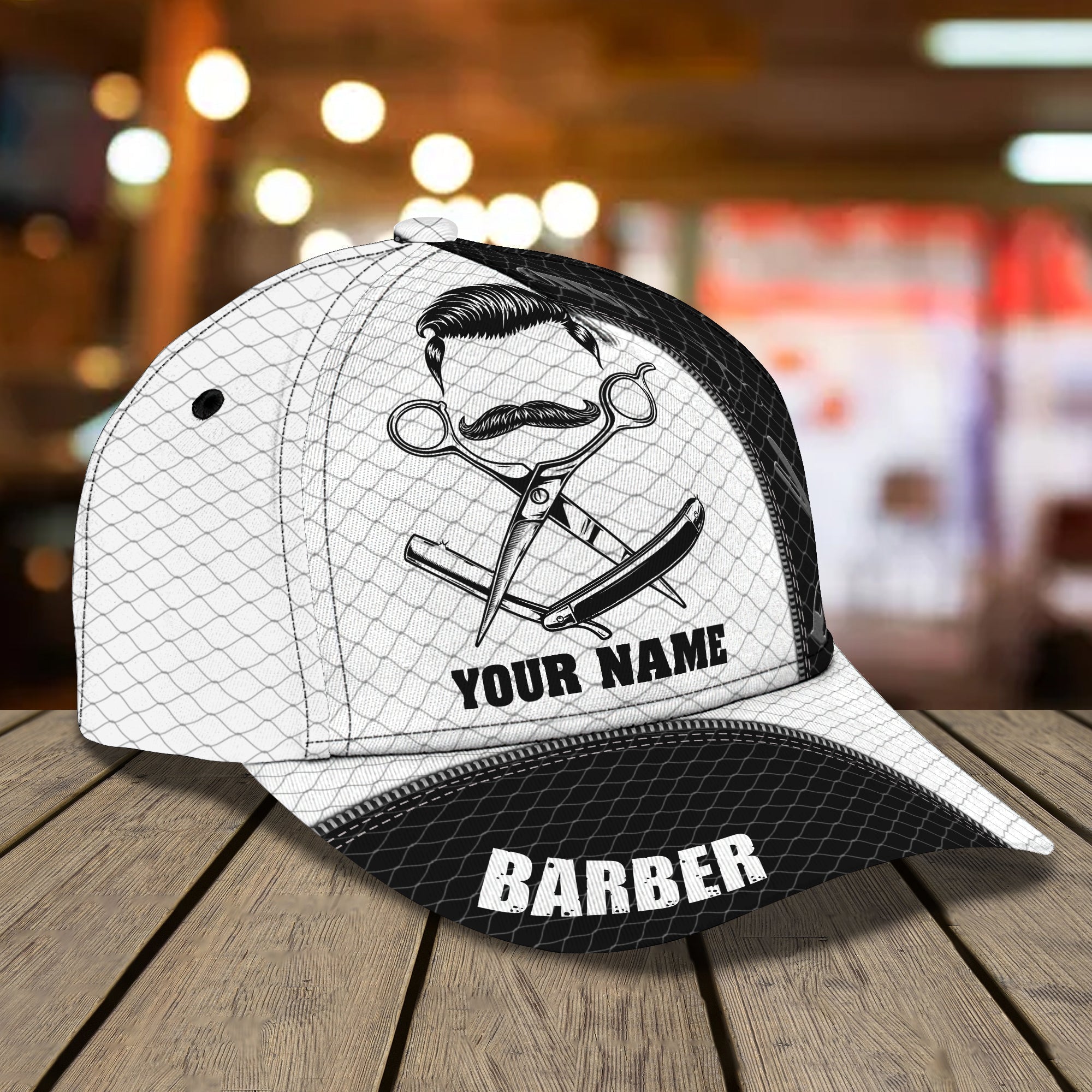 Barber - Personalized Name Cap 24 - Tad