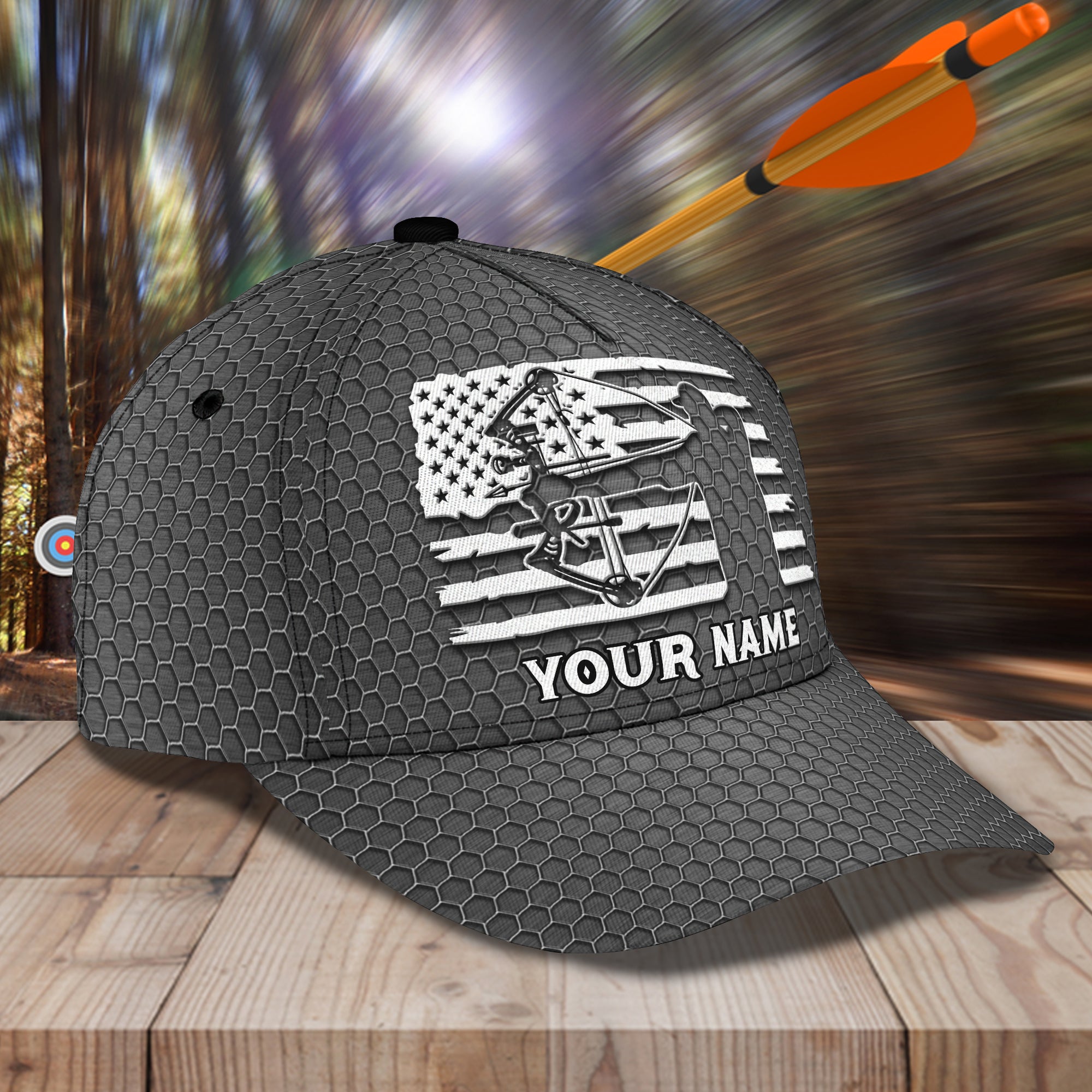 Archery - Personalized Name Cap 37 - Tad