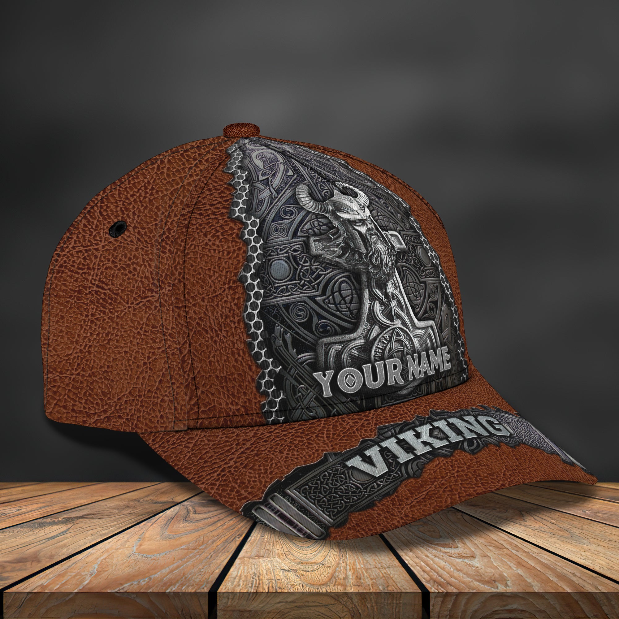 Viking 03 - Personalized Name Cap - 16hb