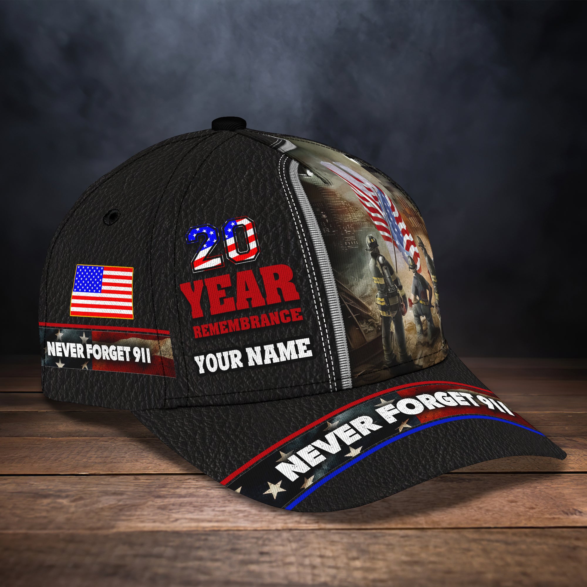 20 Year Remembrance - Personalized Name Cap- CV98