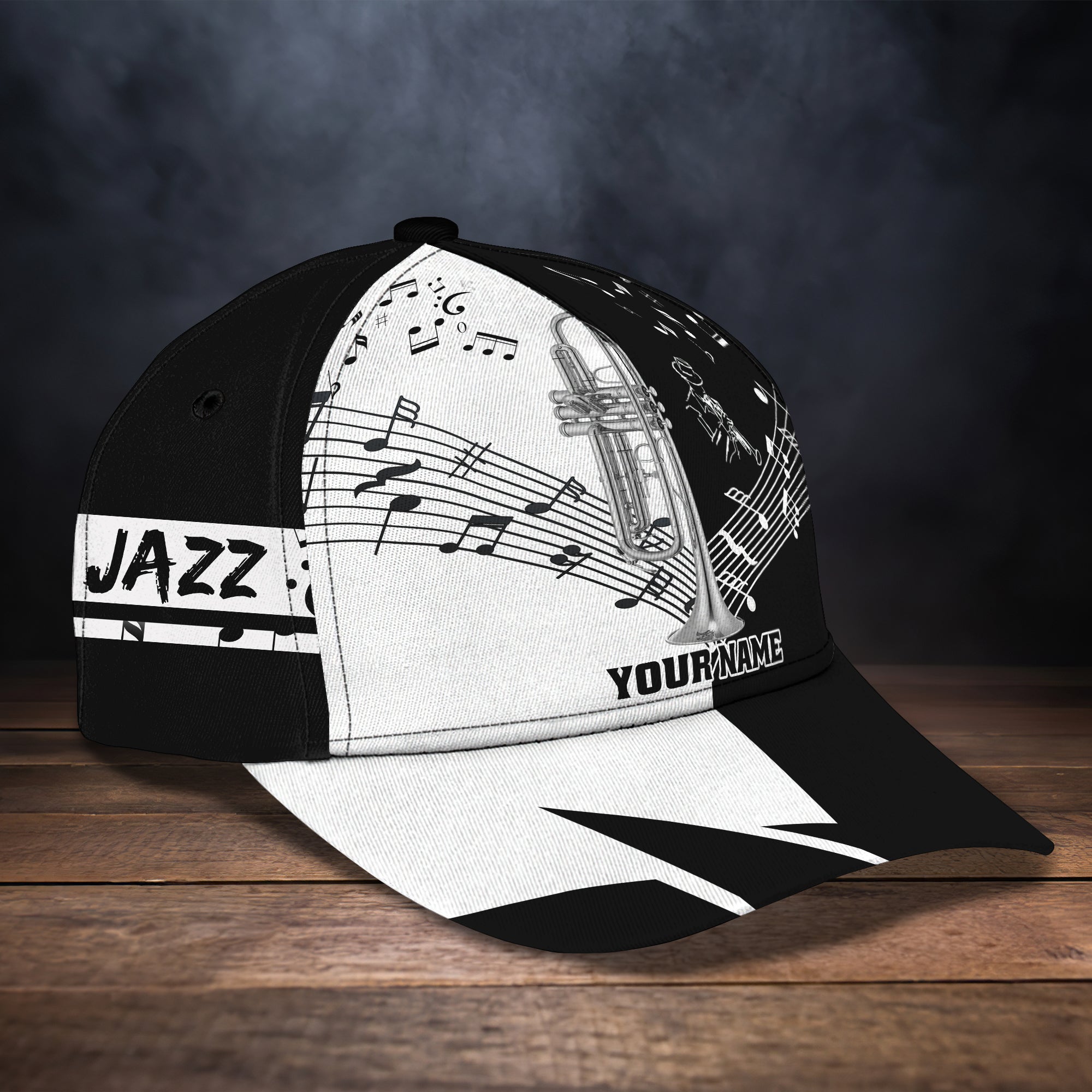 TRUMPET - Personalized Name Cap 02- H98