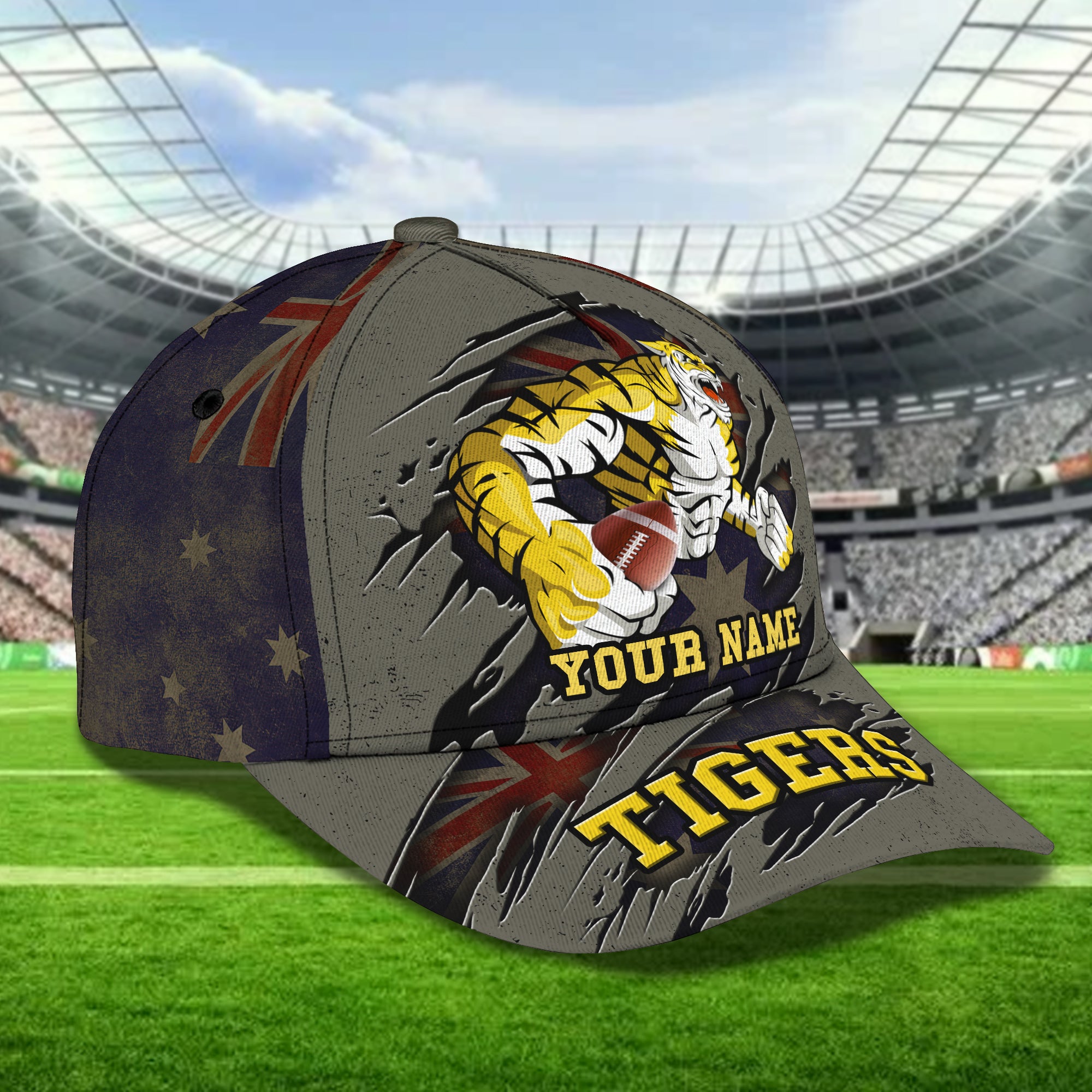 Richmond Tigers - Personalized Name Cap - CV98
