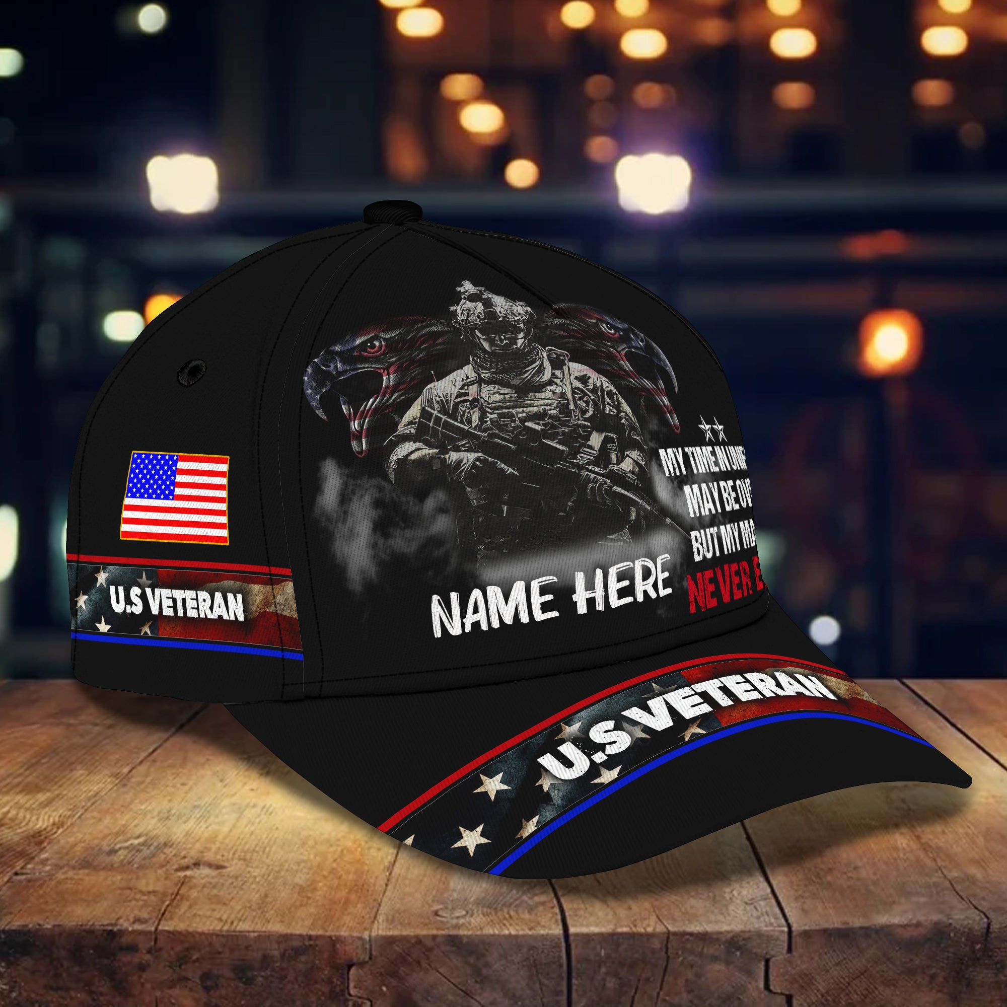 ATM2K - Personalized Name Cap03 - VETERAN