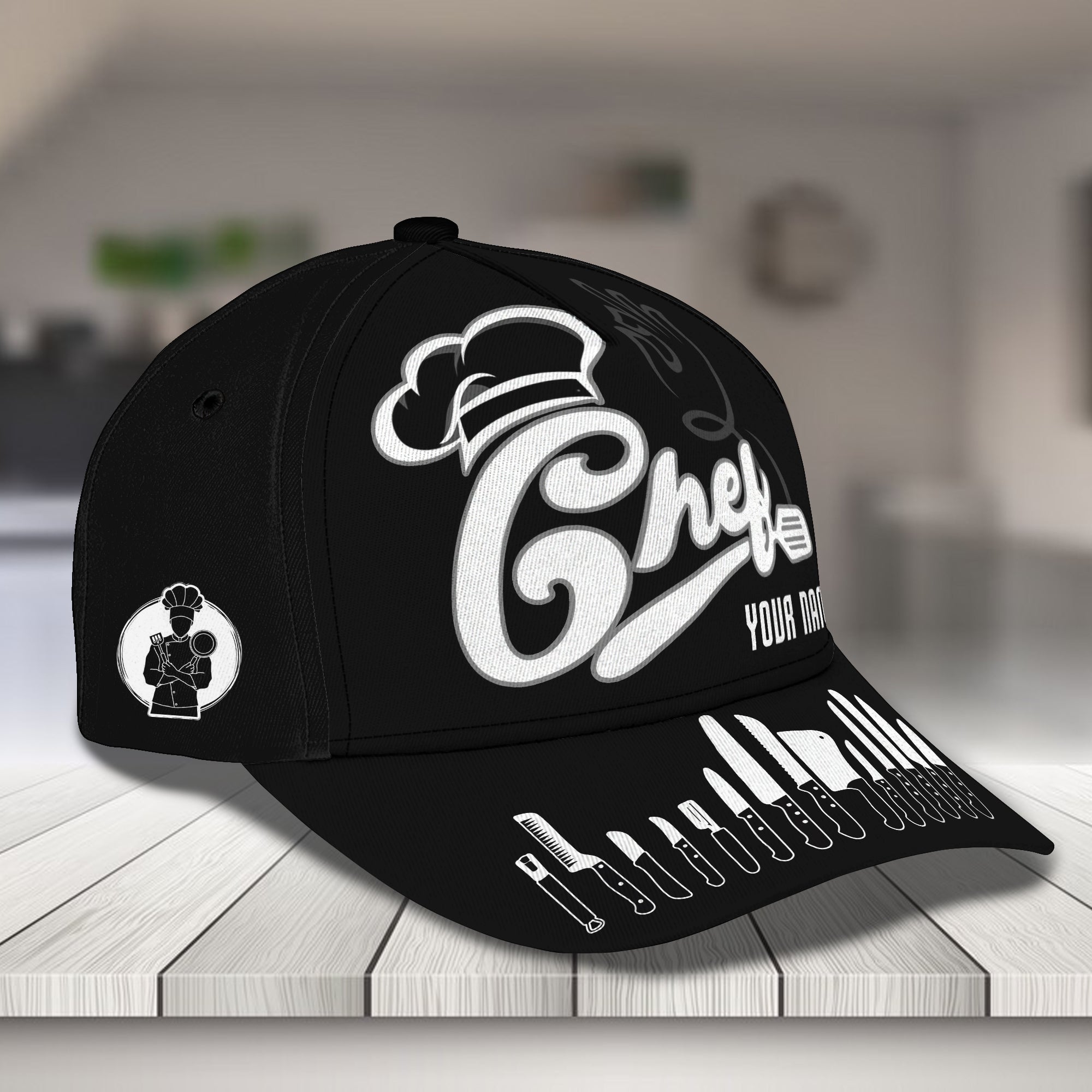 Chef - Personalized Name Cap 16