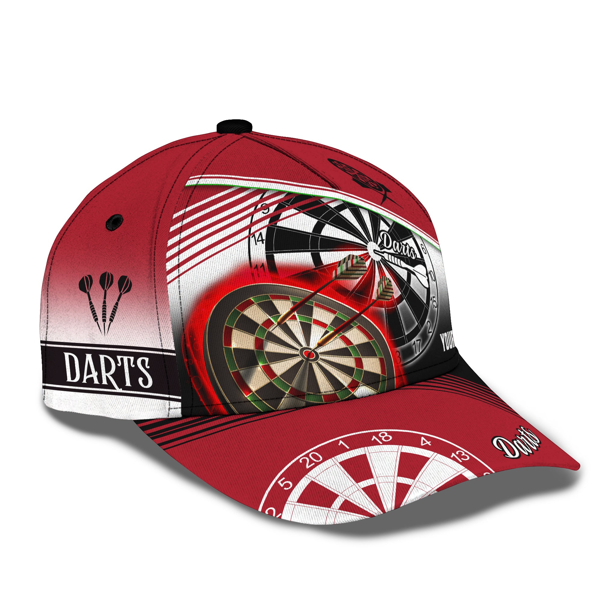 Darts - Personalized Name Cap - Hadn