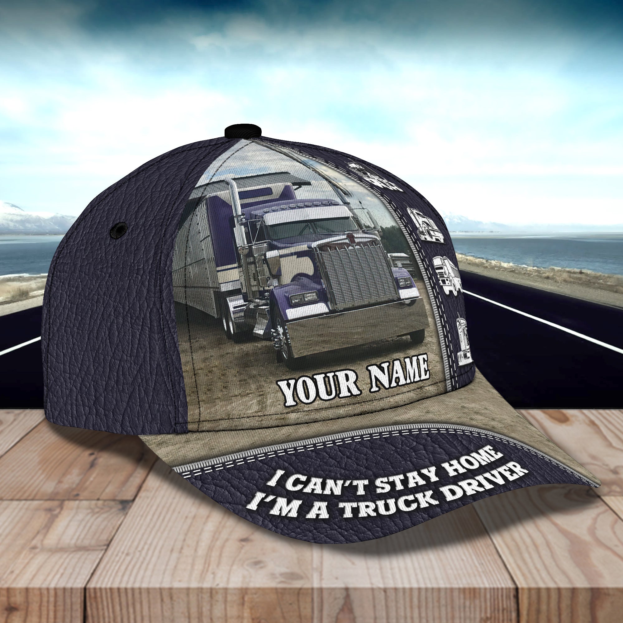 TRUCKER CAP103 - Personalized Name Cap - BY97
