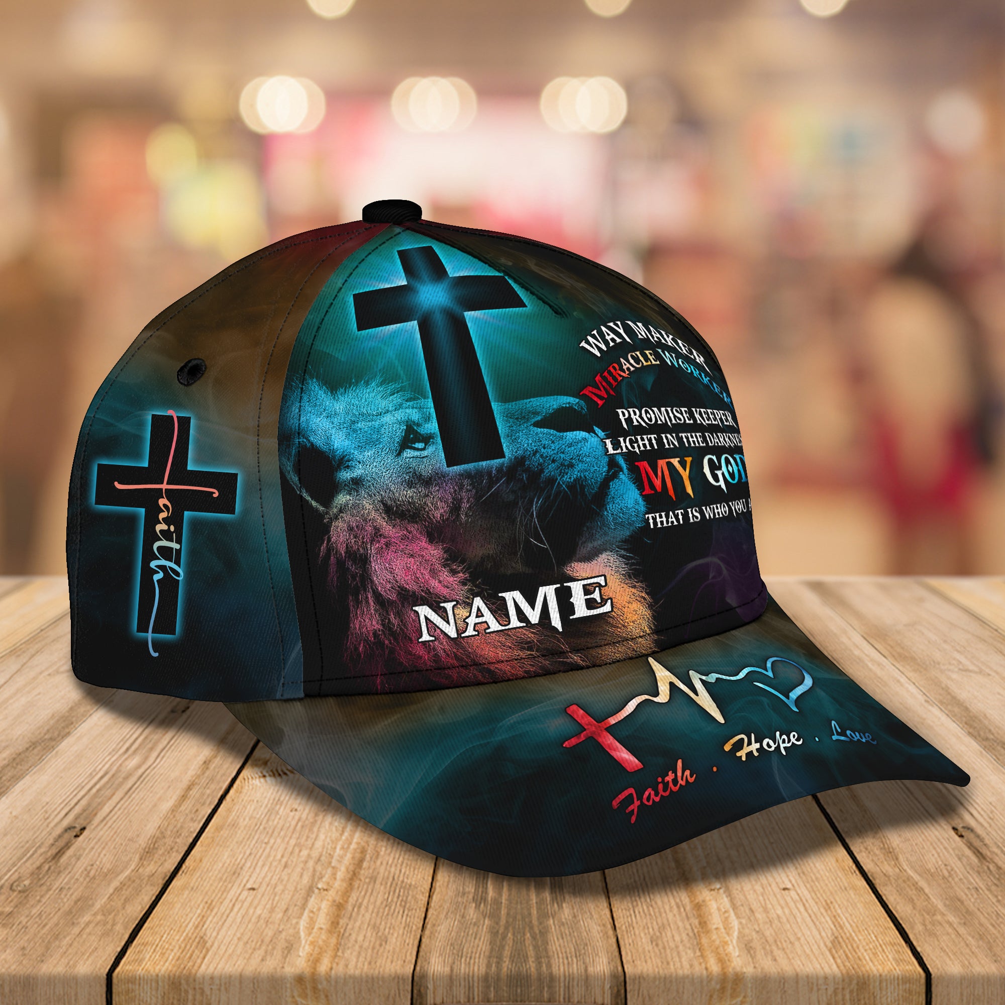 My God - Personalized Name Cap