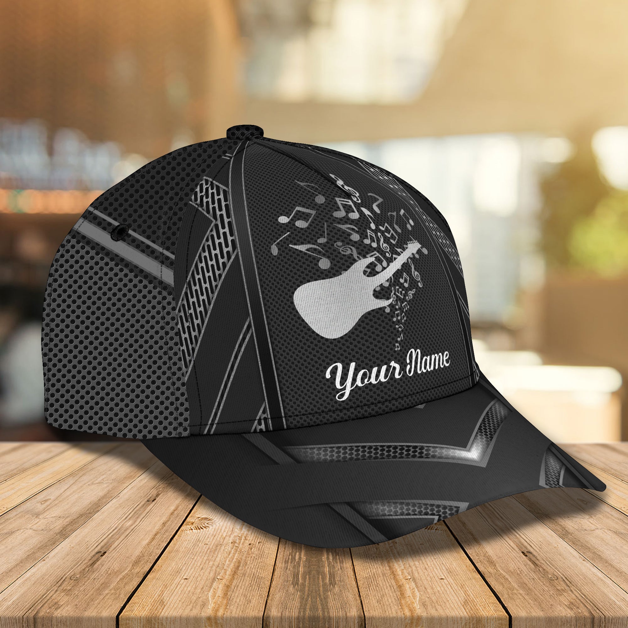 GUITAR CAP2 - Personalized Name Cap - BY97