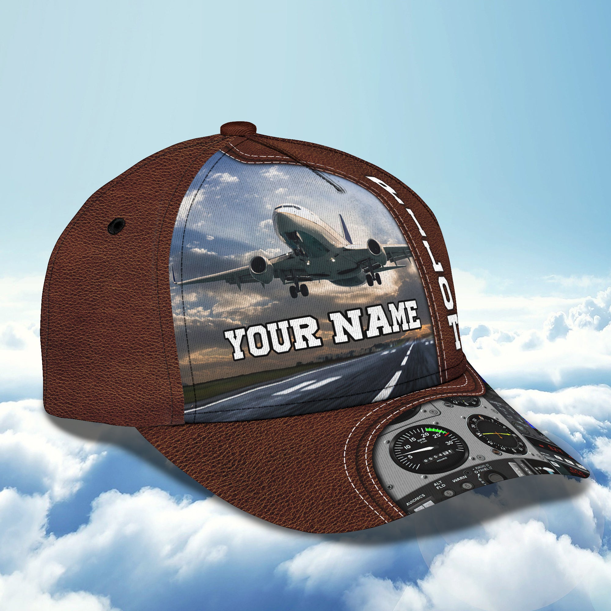 Pilot 01- Personalized Name Cap - Pth98