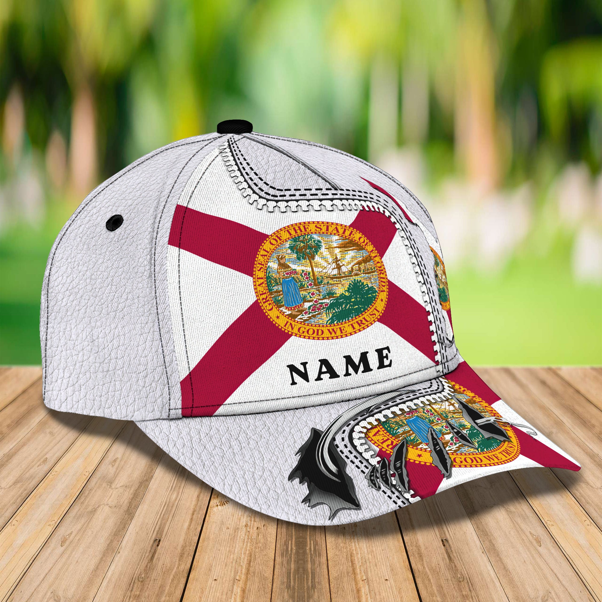 My Florida 2- Personalized Name Cap - Loop- T2k-260
