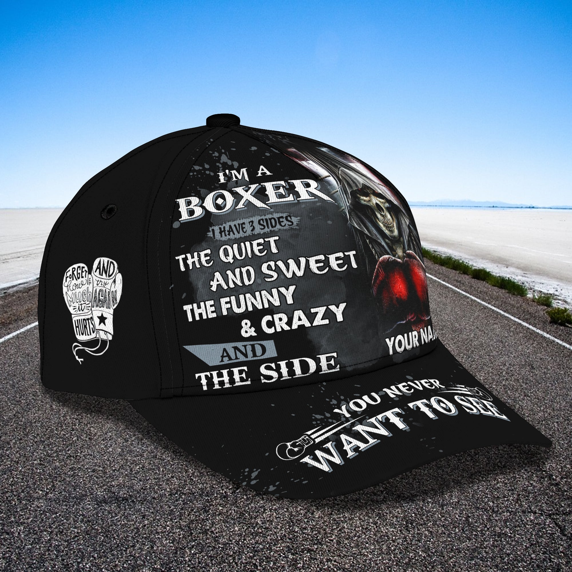 I'm A Boxer - Personalized Name Cap - Loop- T2k-198