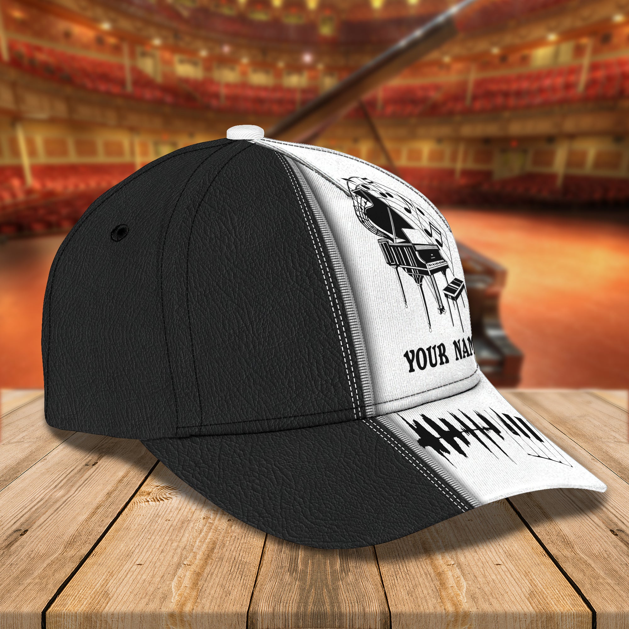 Personalized Name Cap 01 - Piano