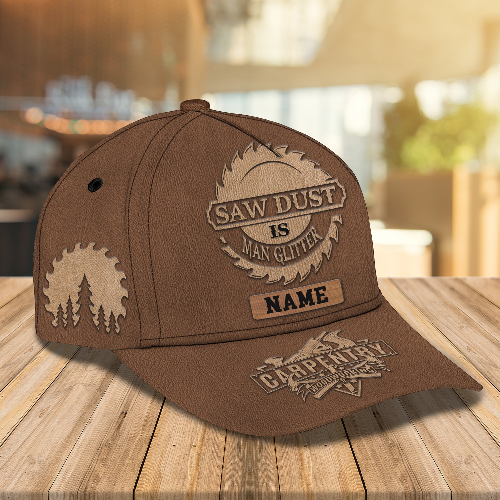 Carpentry (Ver.2) - Personalized Name Cap - Loop - Vhv-cap-052