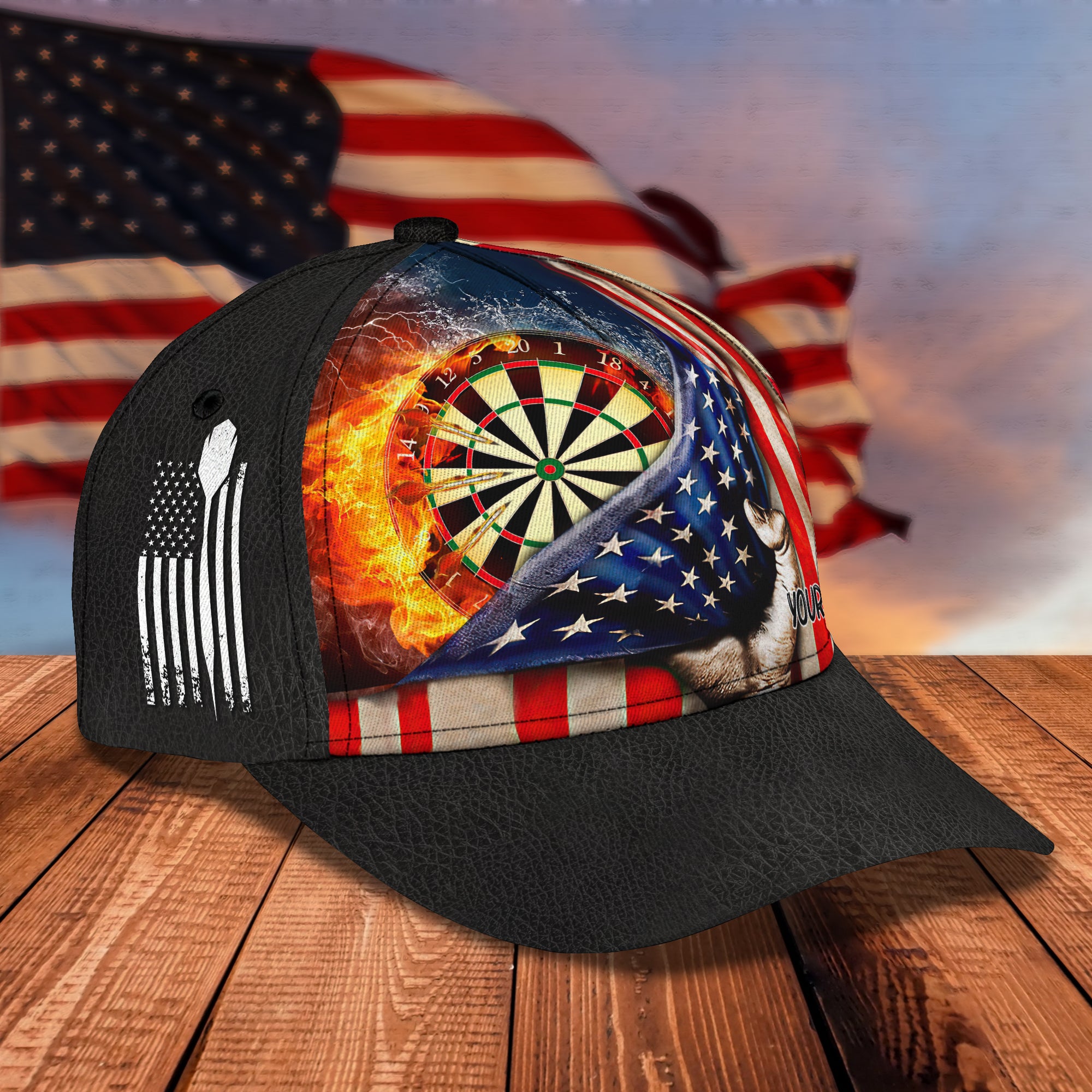 Darts - Personalized Name Cap 45 - Tad