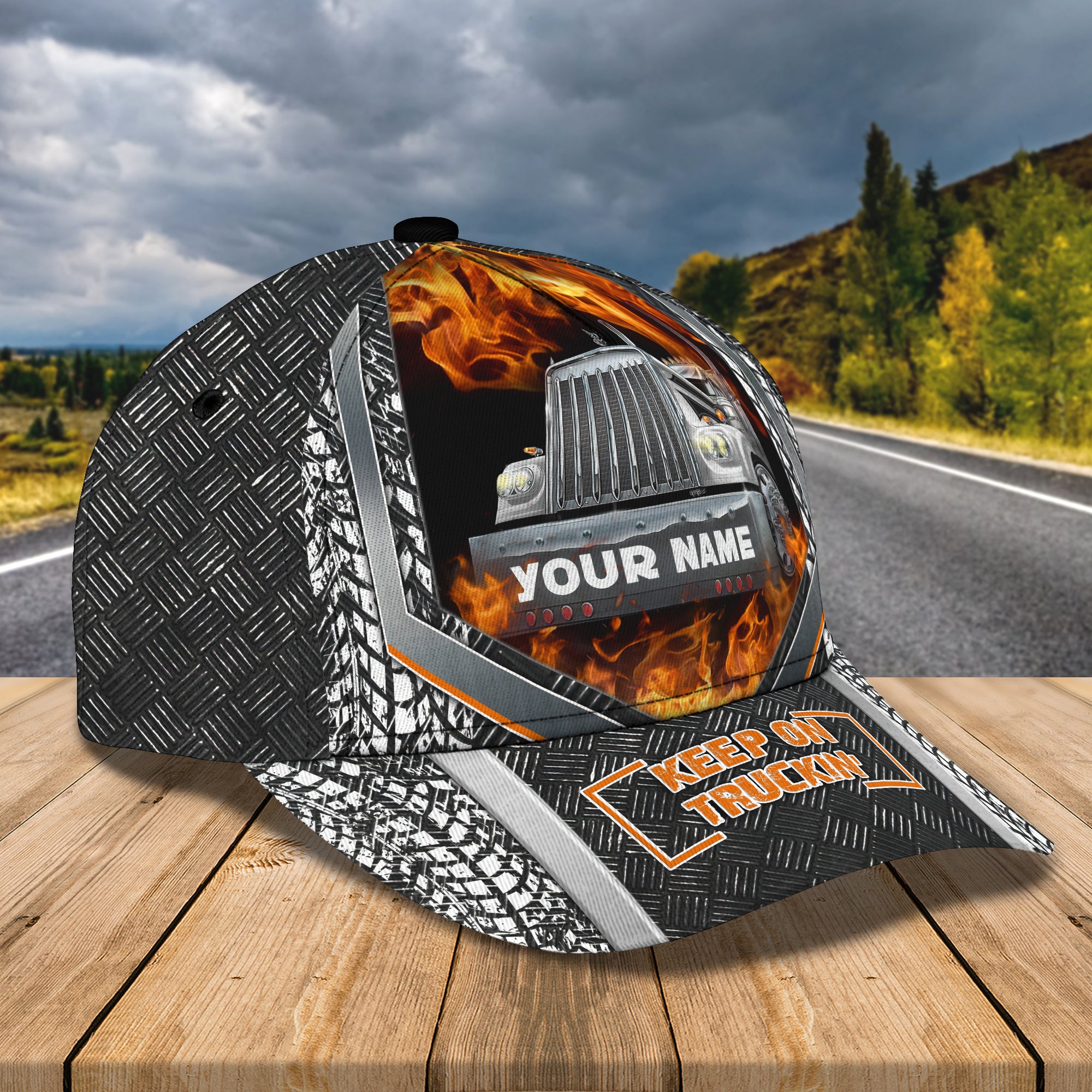 TRUCKER CAP9 - Personalized Name Cap - BY97