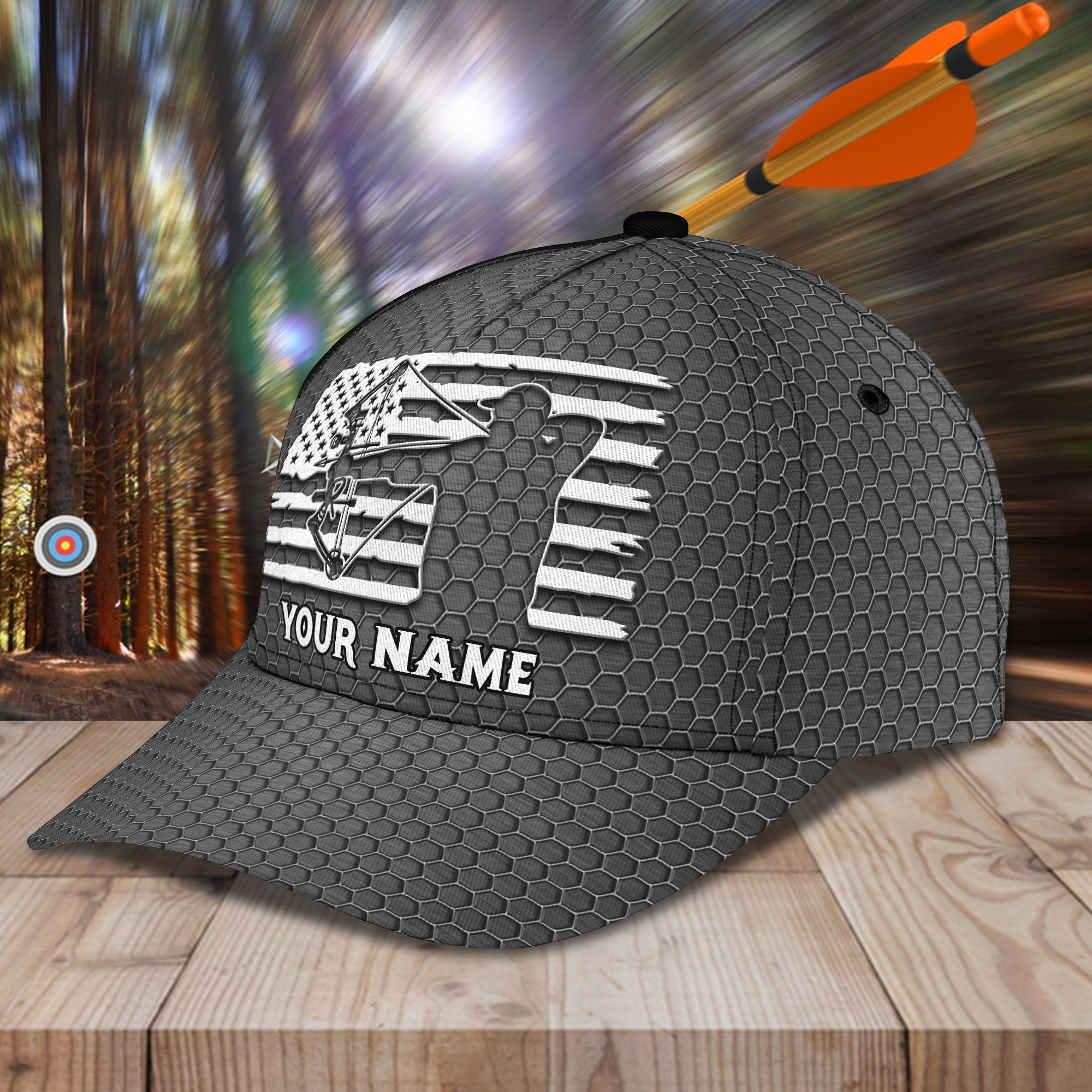 Archery - Personalized Name Cap 37 - Tad