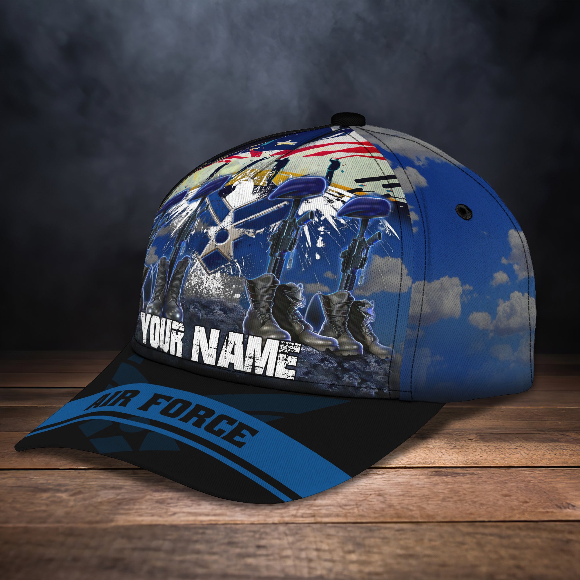 Air Force - Personalized Name Cap - Co98