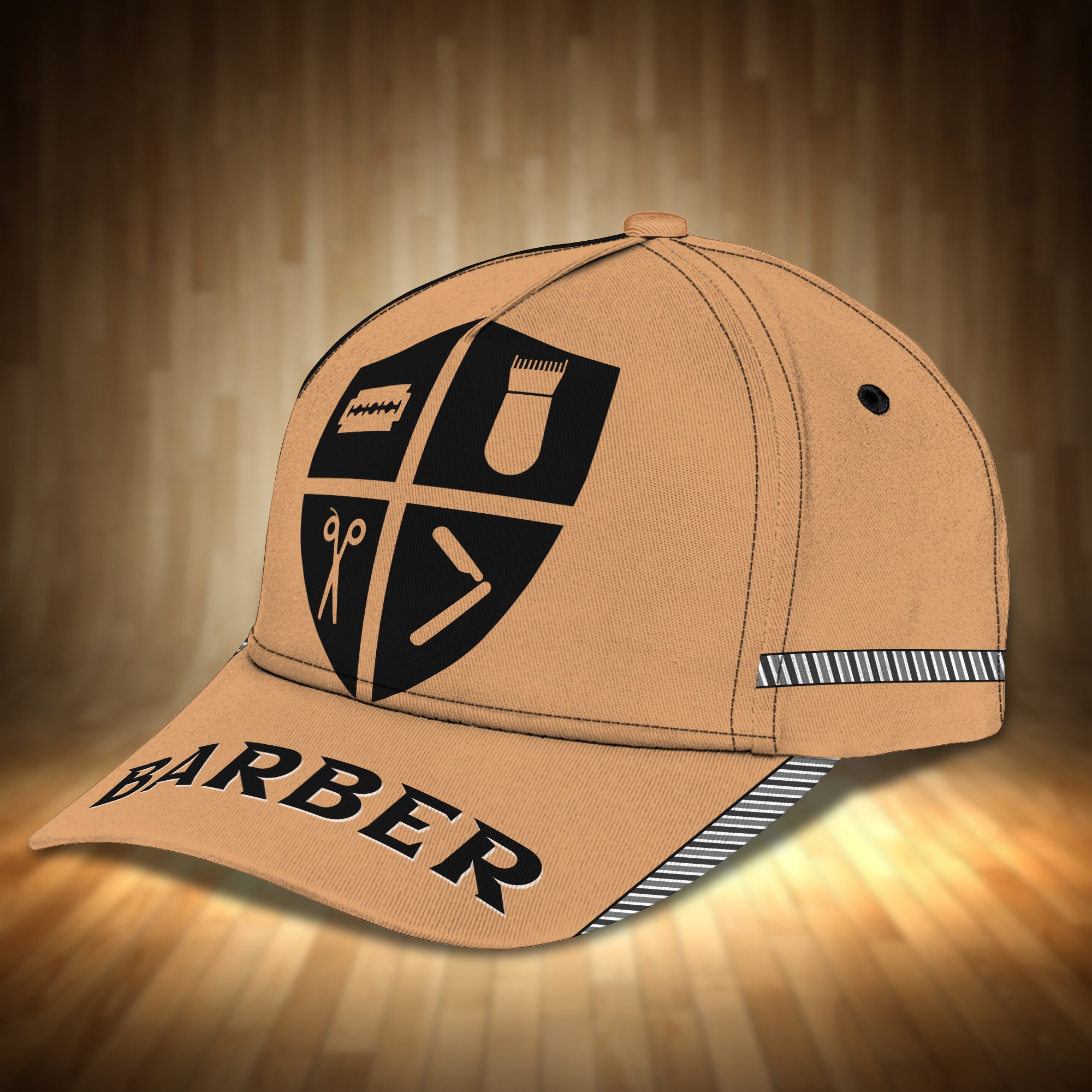 Barber shop 3D Cap 01 RinC98