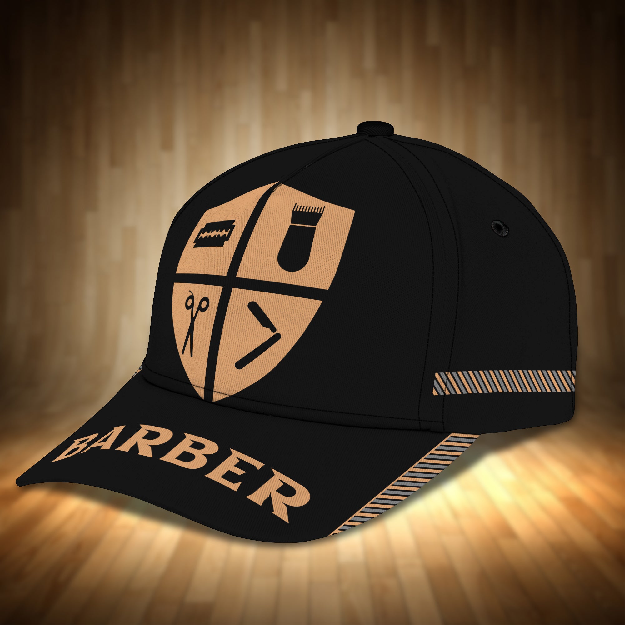 Barber shop 3D Cap 02 RinC98