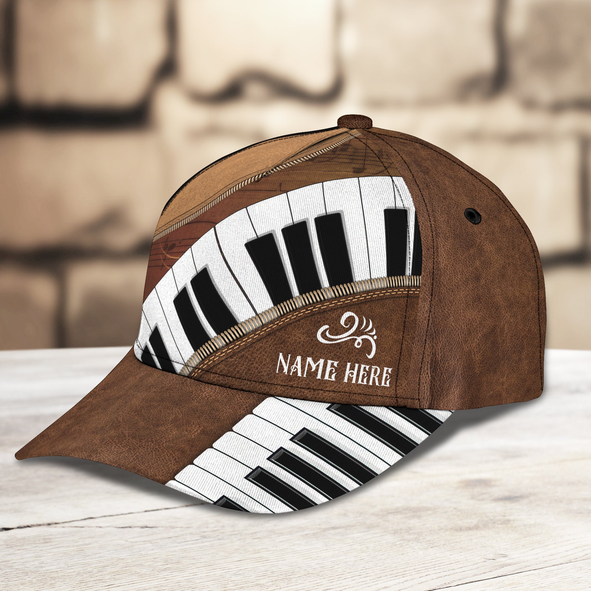 Love Piano - Personalized Name Cap - TT99