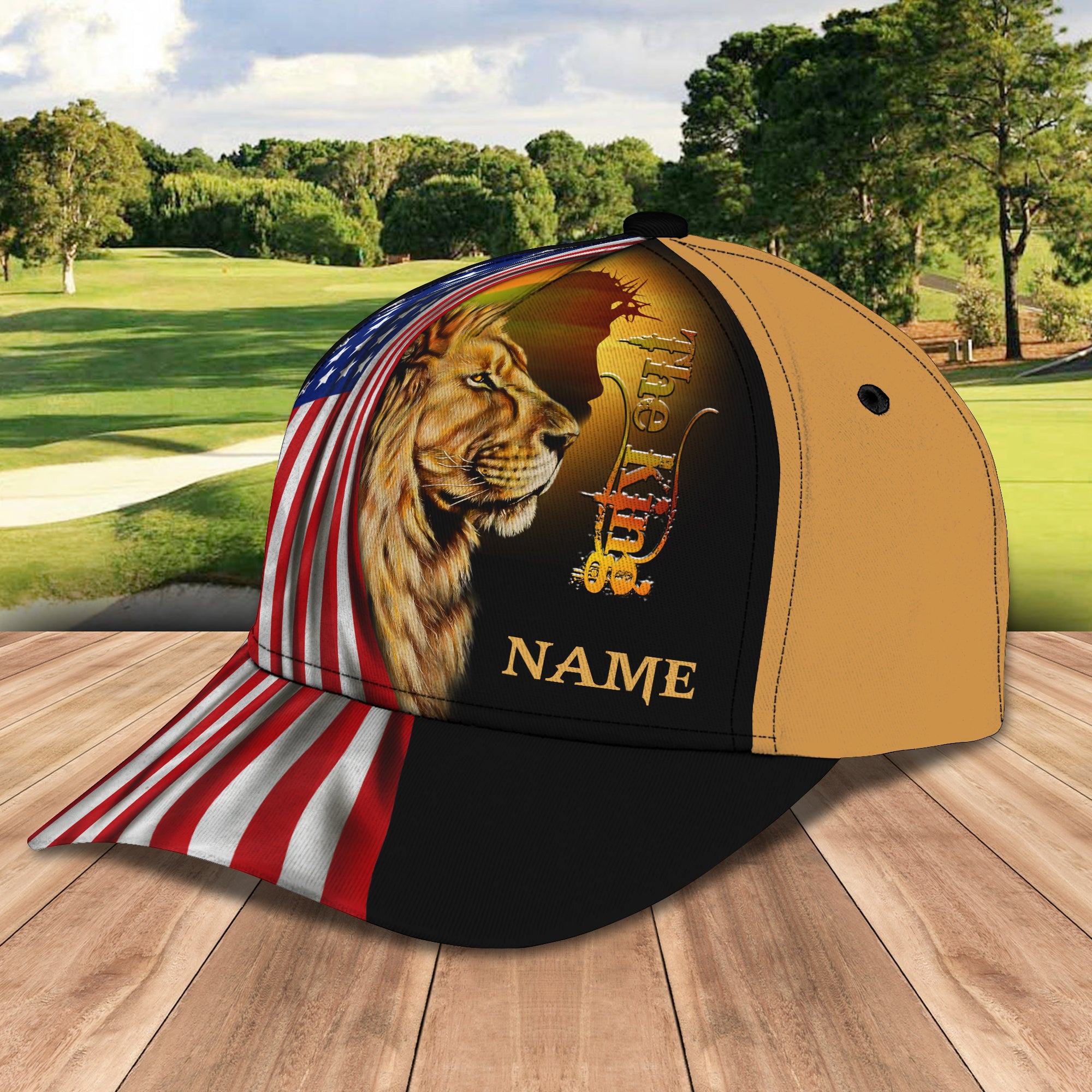 The King - Personalized Name Cap - Urt96
