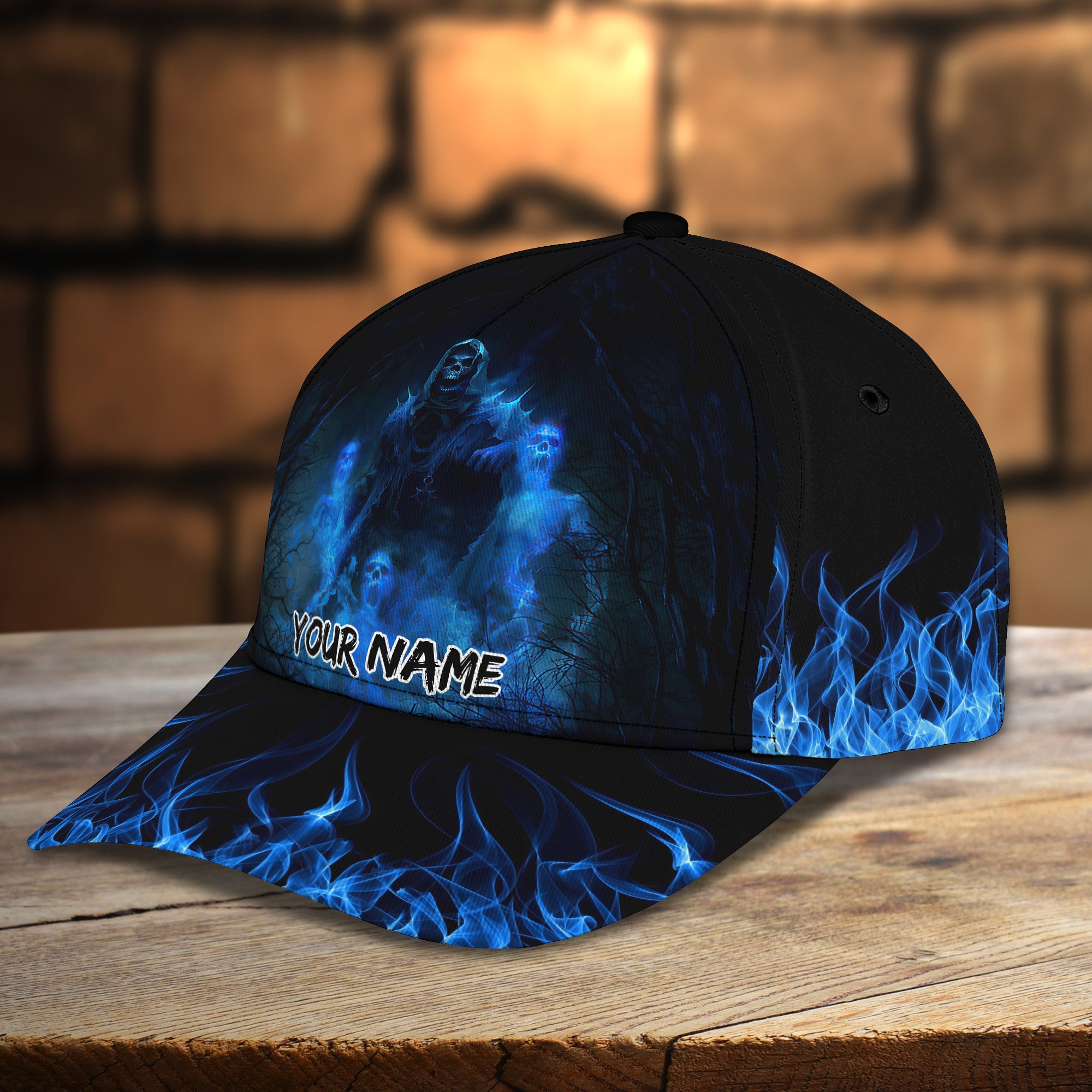 God Of Death - Personalized Name Cap - Urt96