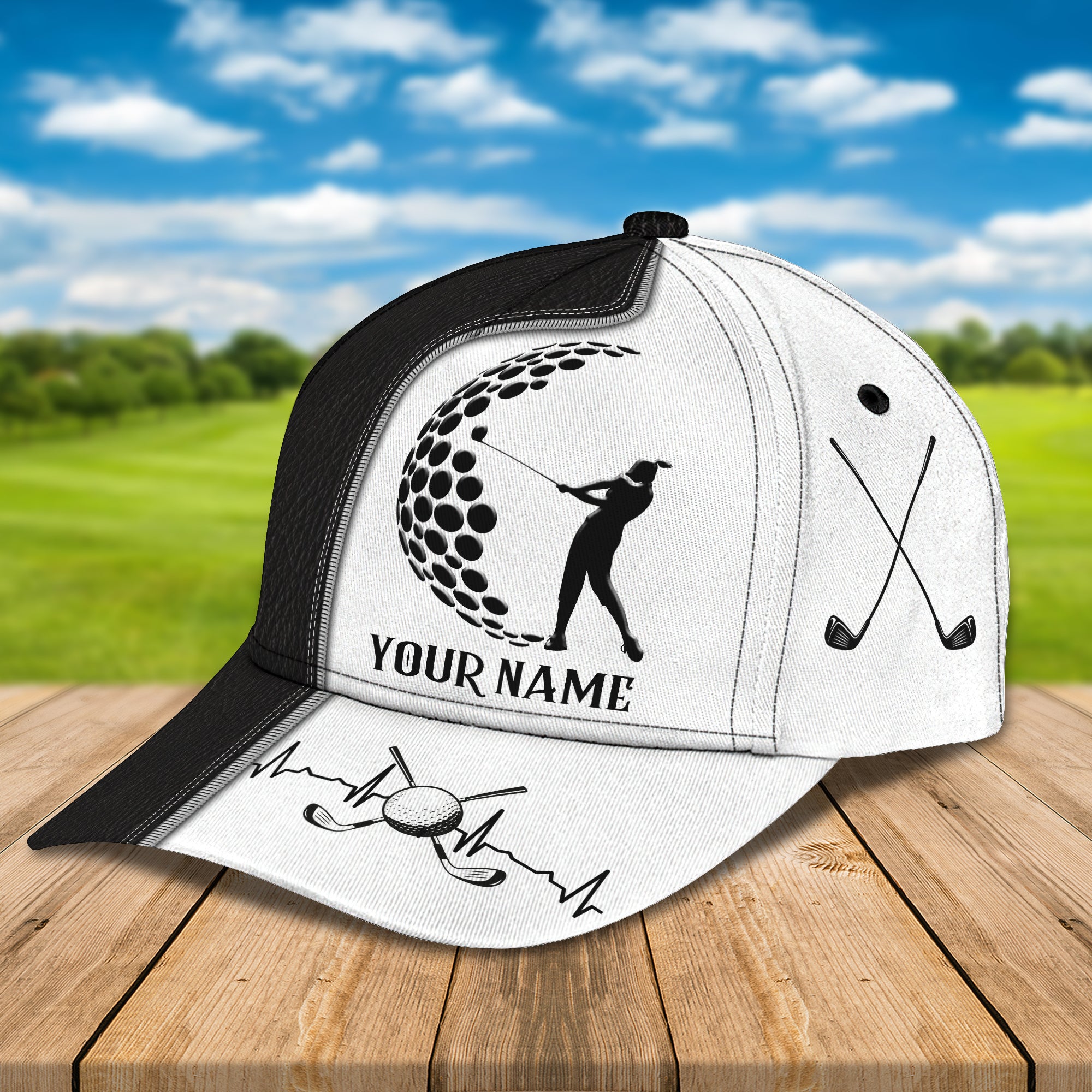 Golf - Personalized Name Cap - Mitru