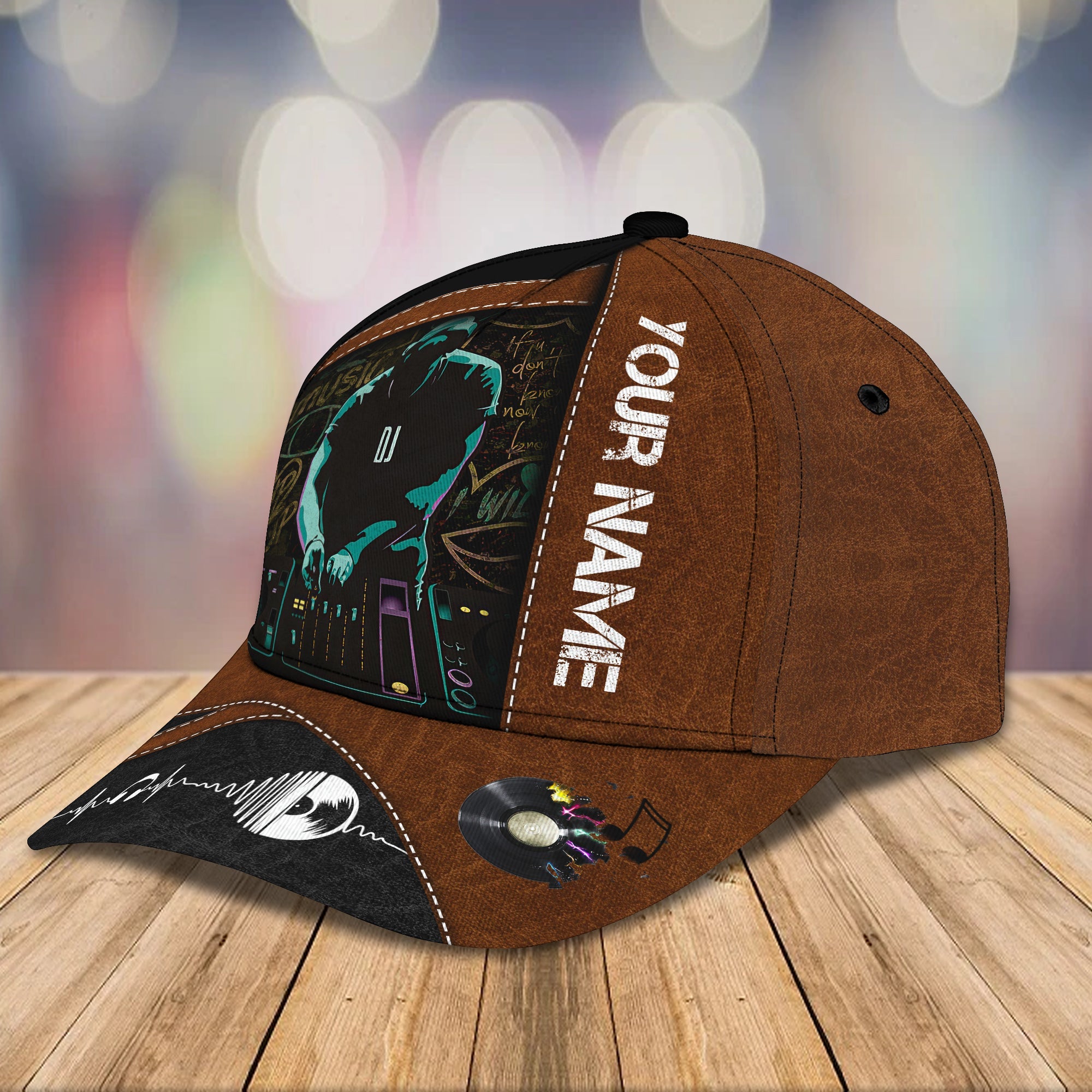 DJ - Personalized Name Cap - Co98