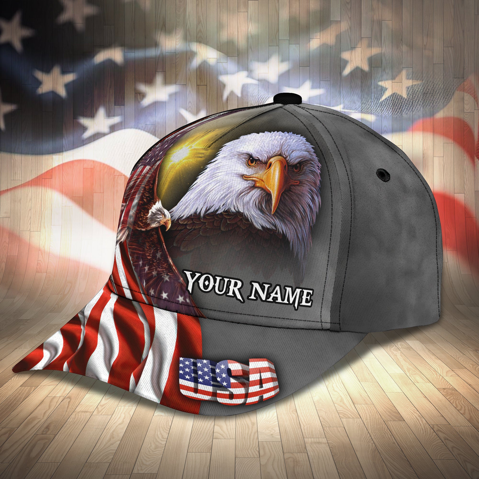 Eagle - Personalized Name Cap - Nia94