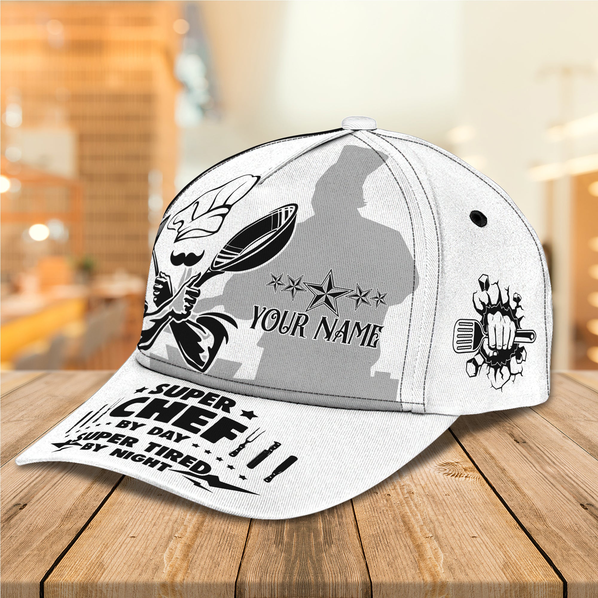 CHEF - Personalized Name Cap 17 - RINC98